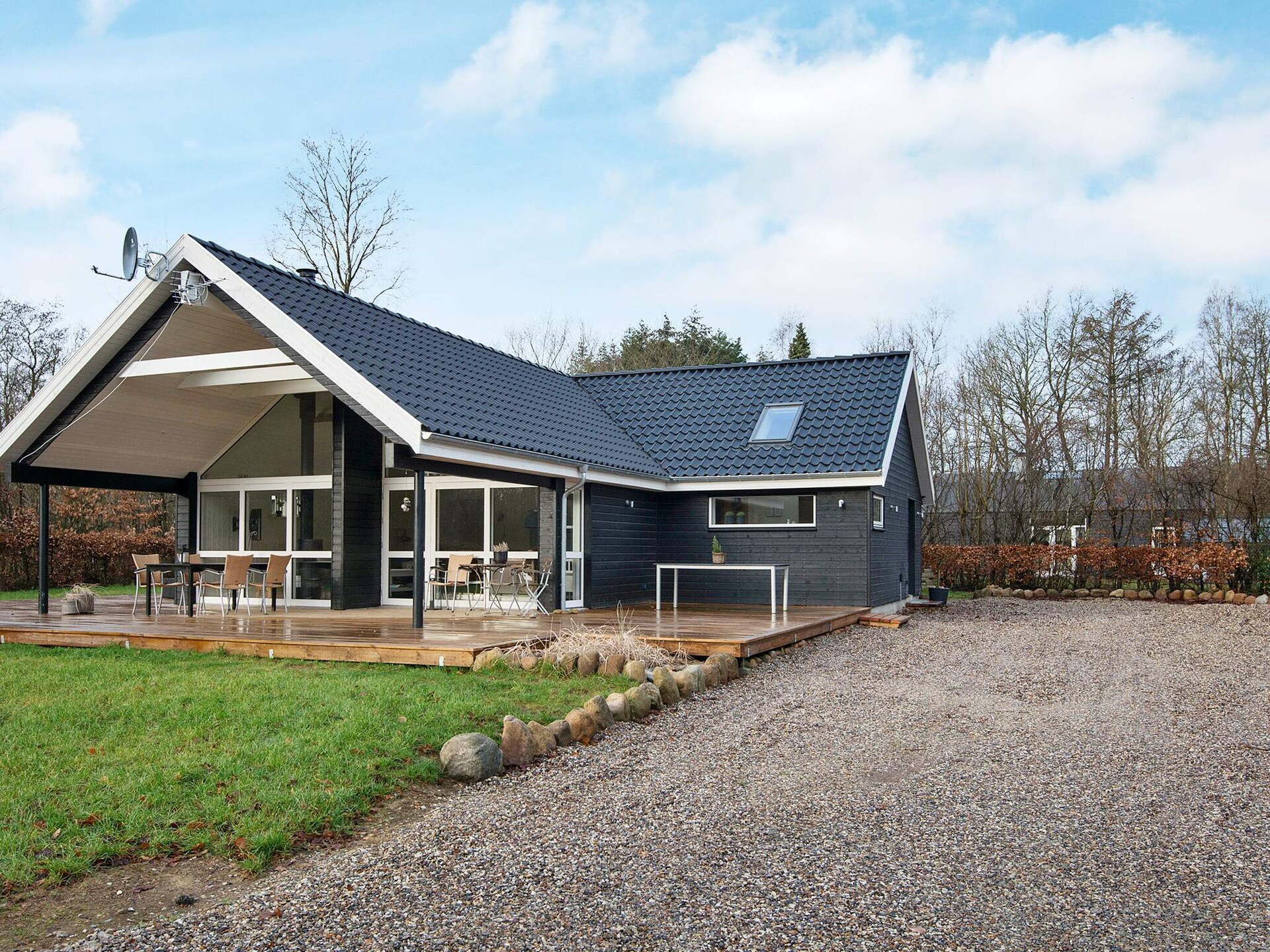 Licht vakantiehuis voor 8 personen met whirlpool nabij Silkeborg - foto 1