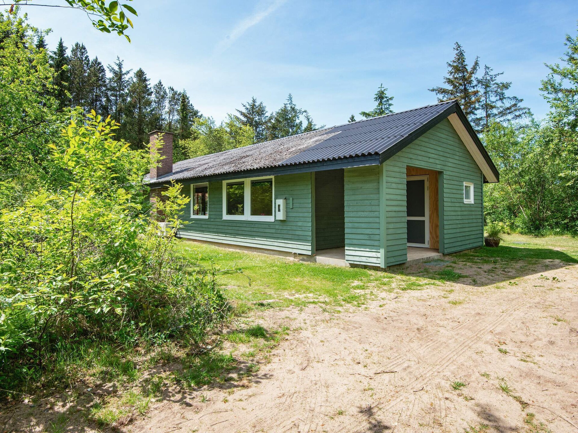 Vrijstaand vakantiehuis aan golfbaan in Bording met ruimte voor 5 personen - foto 8