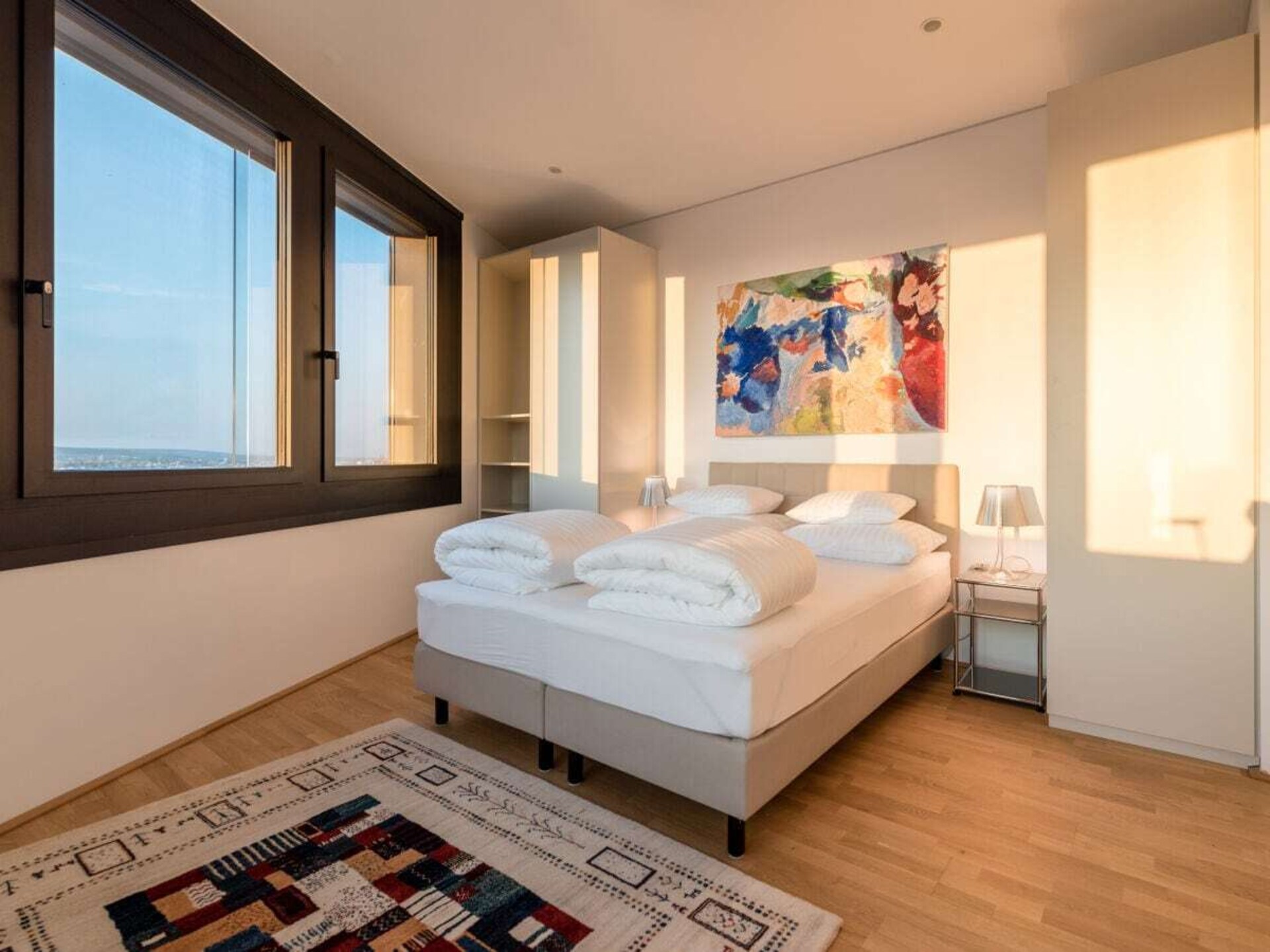 Panoramisch appartement op 11e etage met uitzicht over de wijngaarden van Wenen - foto 12
