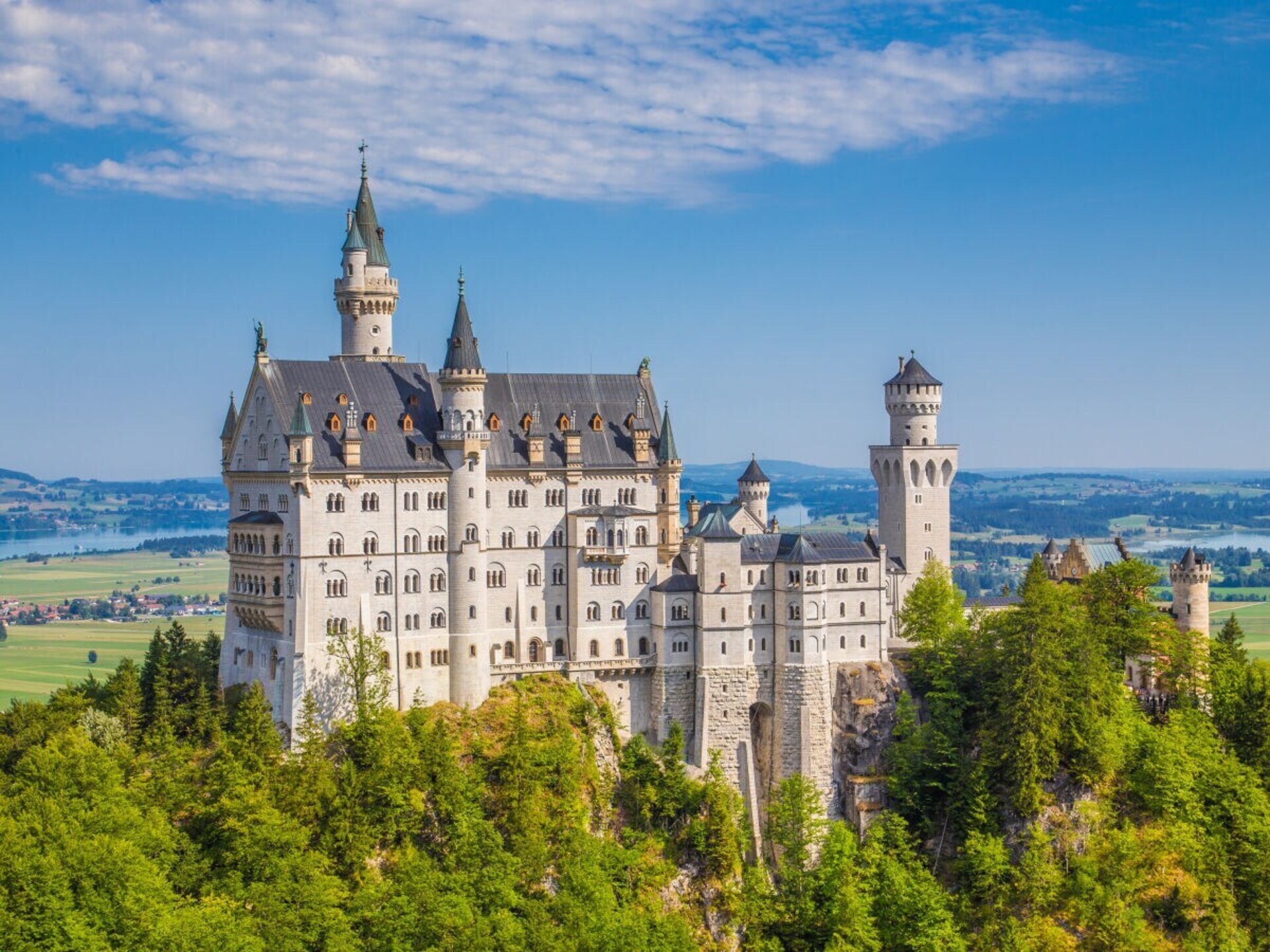 Ruim vakantiehuis in Füssen met uitzicht op bergen en meer · 4 pers. - foto 15