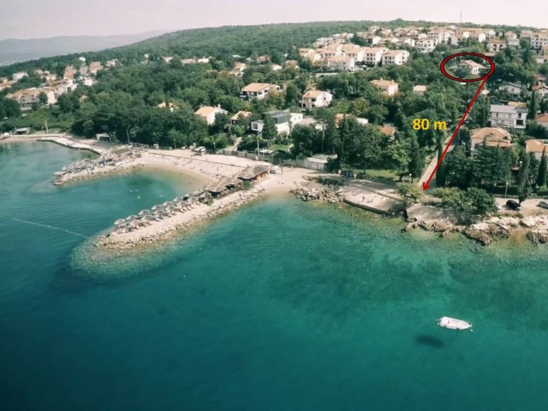 3-persoons vakantiehuis in Njivice op 600 meter van het centrum - foto 5