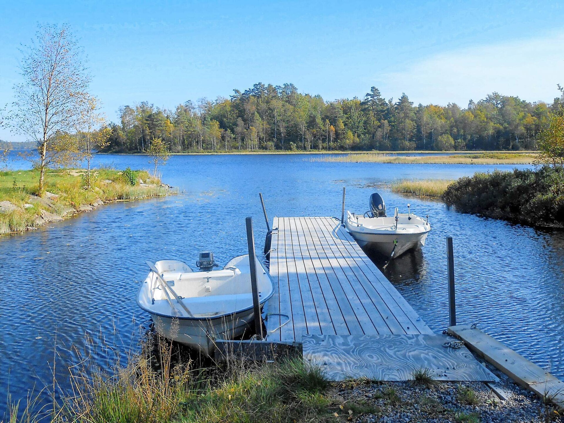 Vrijstaand vakantiehuis aan het meer in Hyltebruk met eigen terras - foto 28