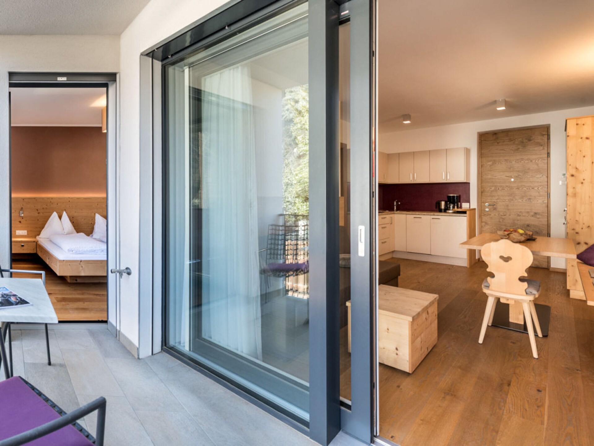 Op 1,0 km van het centrum: Modern vakantiehuis in Meran voor 2 personen - foto 3