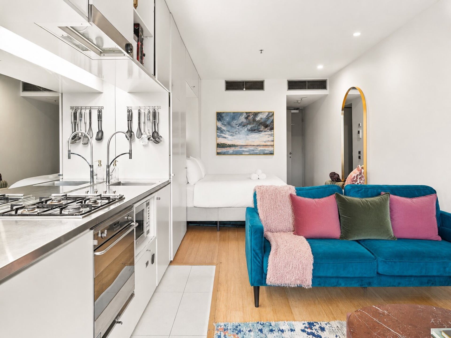 Lichte en stijlvolle studio met balkon in Darlinghurst - foto 2
