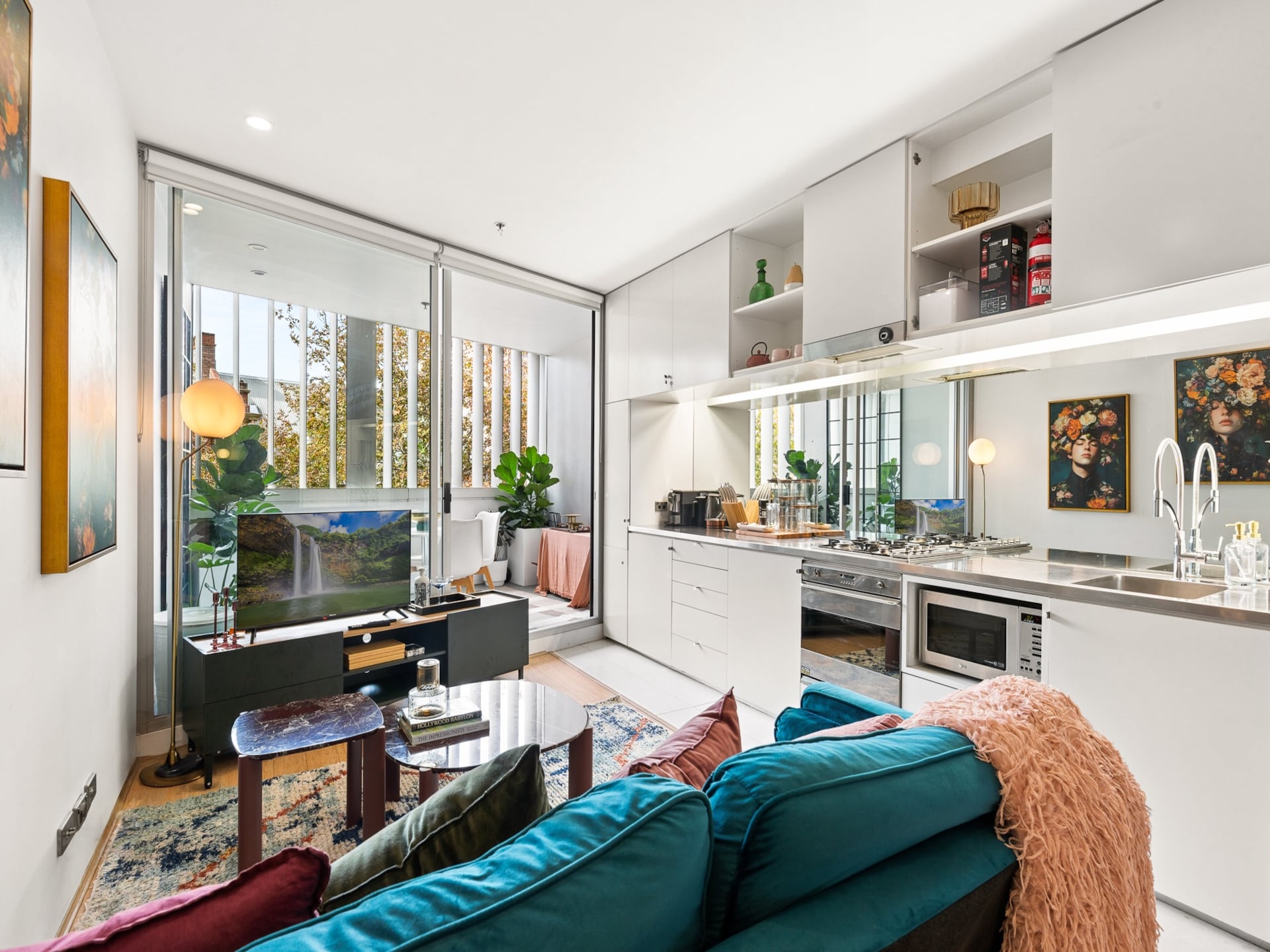 Lichte en stijlvolle studio met balkon in Darlinghurst - foto 6