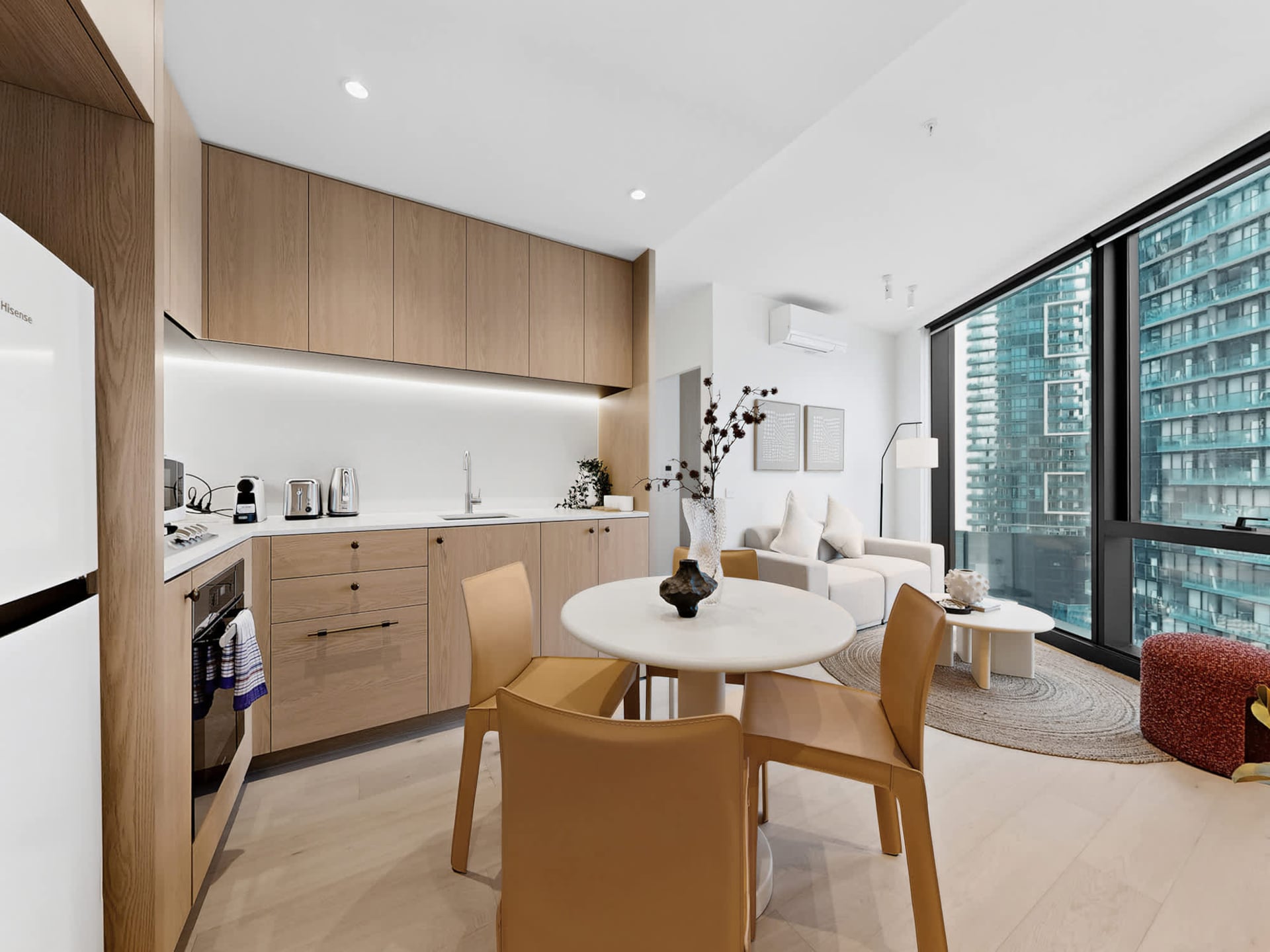 Modern appartement in Southbank met panoramisch uitzicht - foto 2