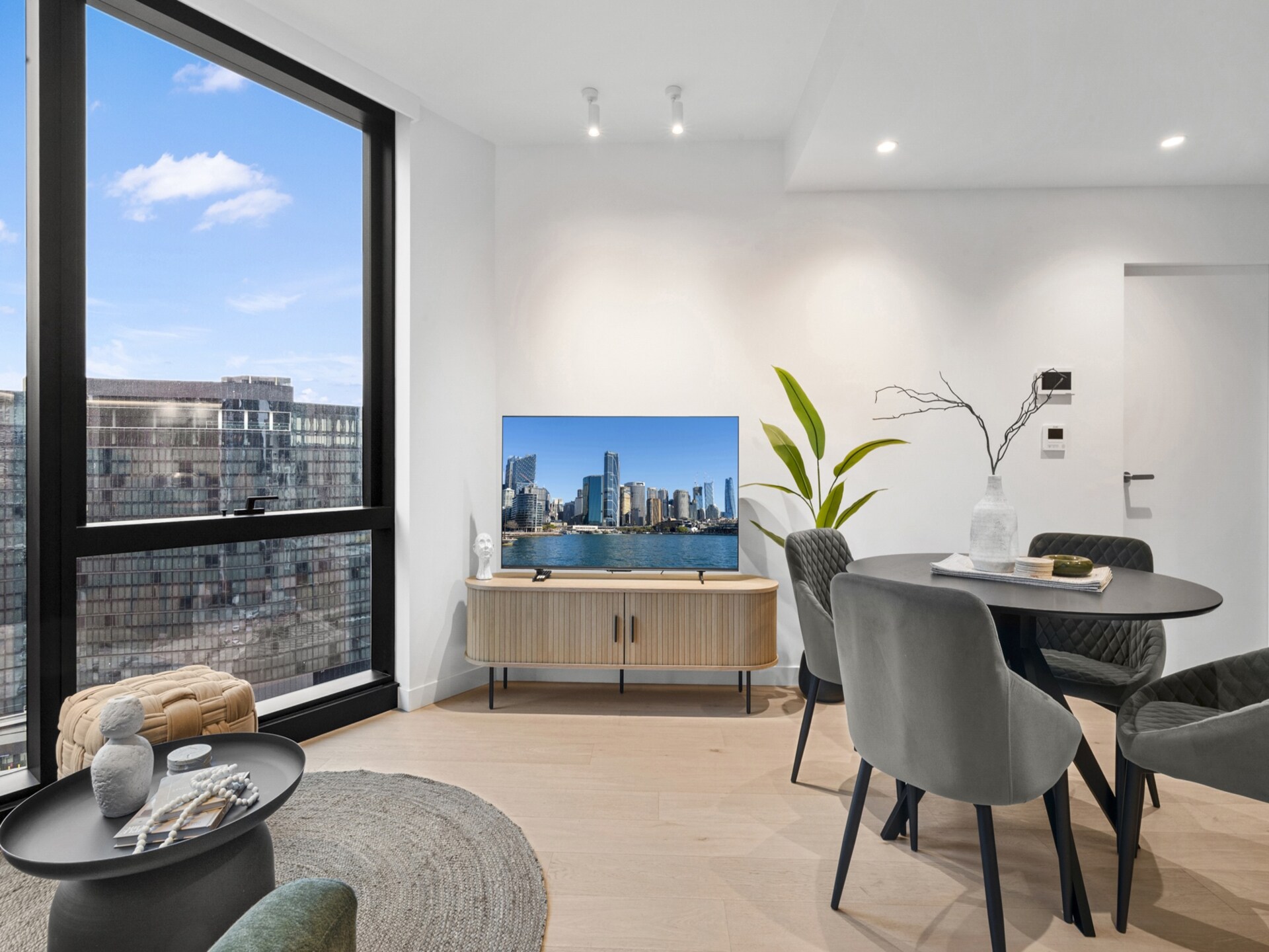 Melbourne Skyline Appartement – 24e verdieping Southbank met 2 Slaapkamers - foto 3
