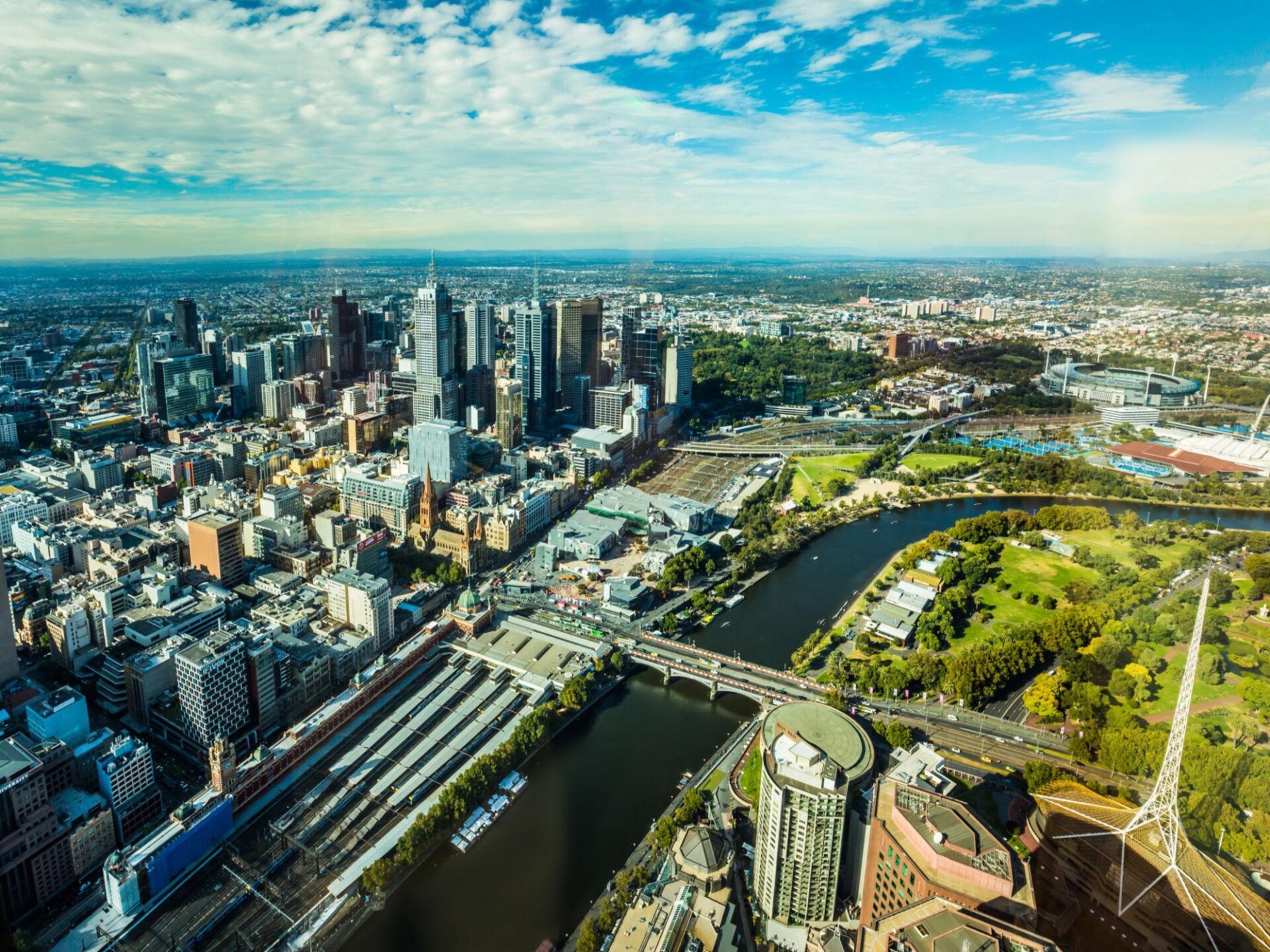 Melbourne Skyline Appartement – 24e verdieping Southbank met 2 Slaapkamers - foto 26