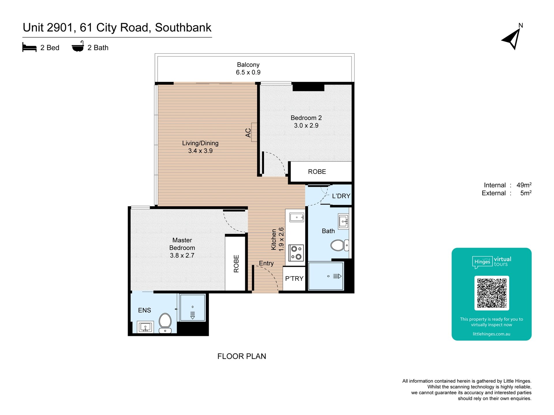 Stijlvol appartement met skyline-uitzicht in Southbank - foto 26