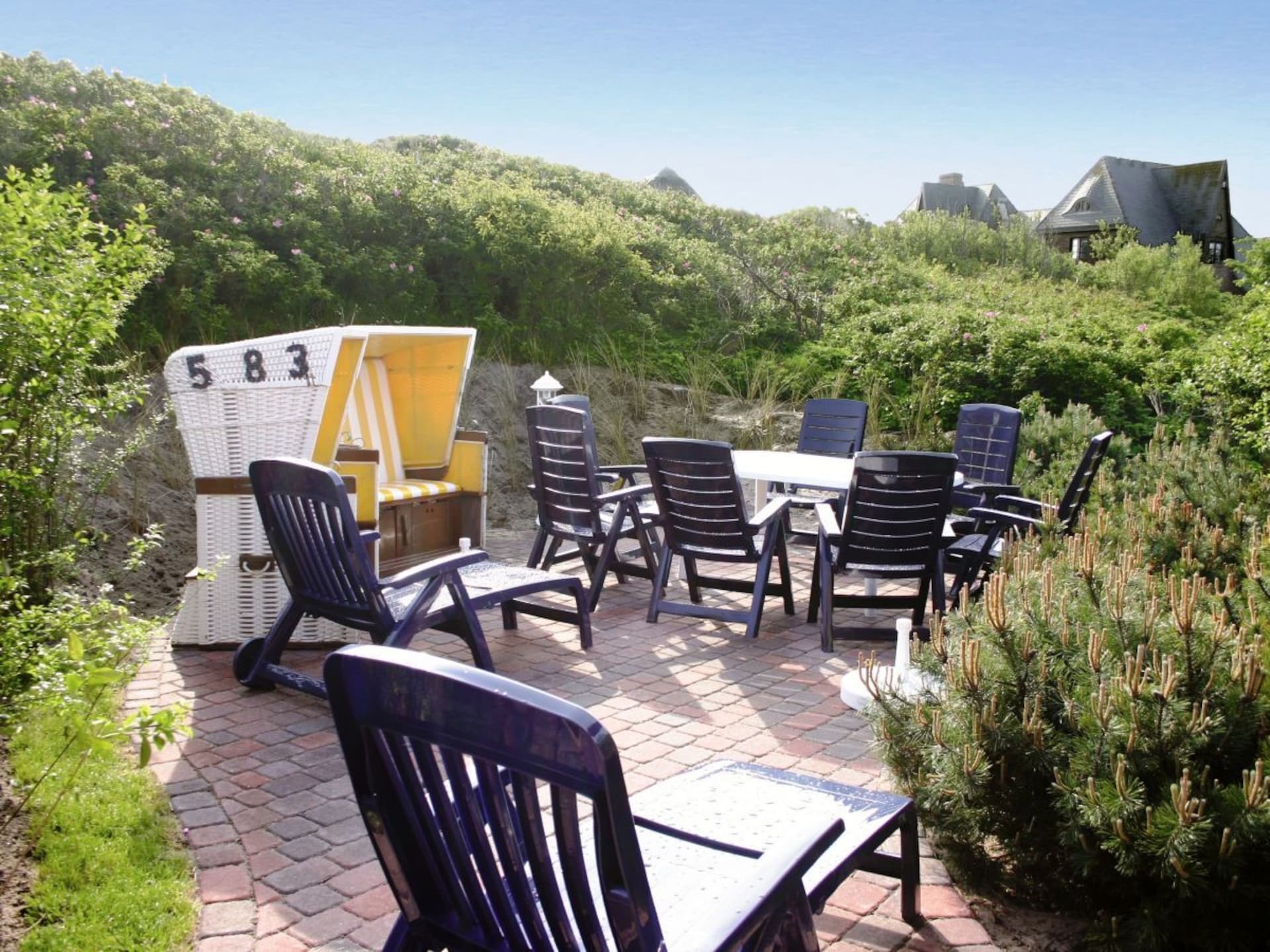 Centraal gelegen vakantiehuis met rieten dak in Sylt OT Rantum - foto 3
