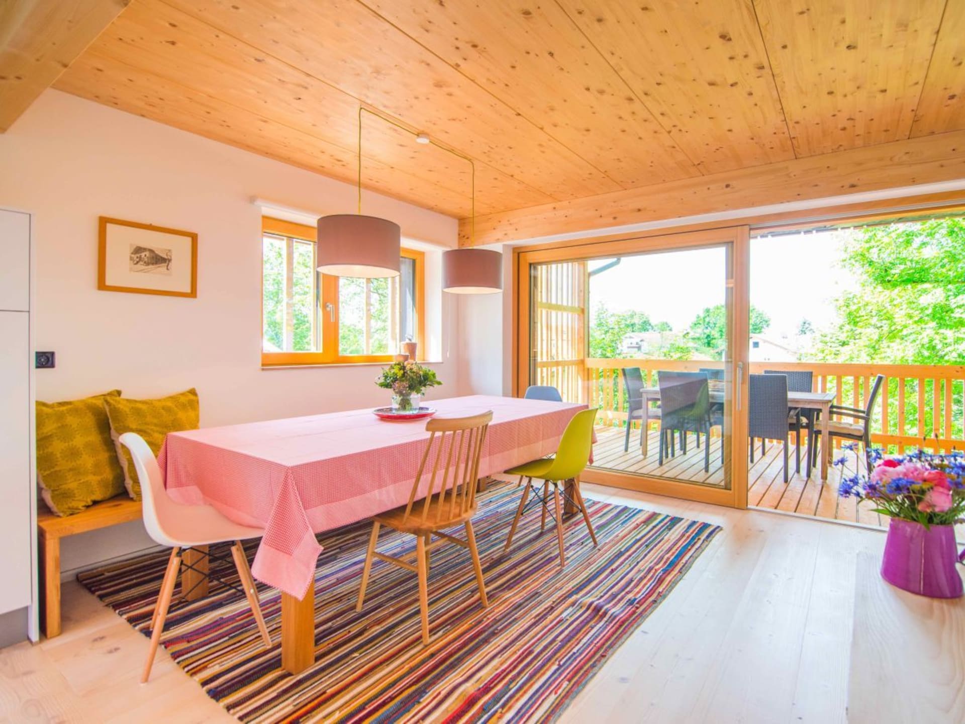 Modern vakantiehuis Wolfsgrube in Chieming voor 6 personen - foto 9