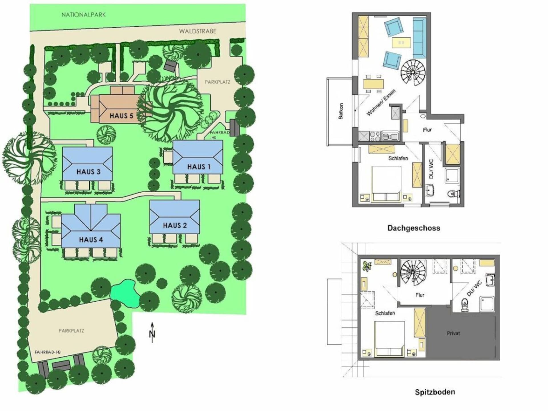 Op 1,0 km van het centrum: Comfortabel vakantiehuis in Ostseebad Prerow - foto 3