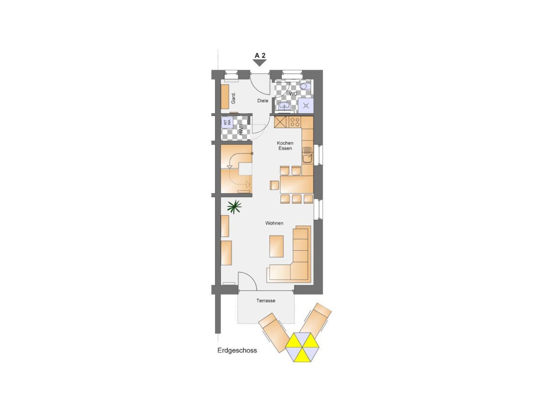 Centraal gelegen vakantiehuis op Borkum voor 6 personen · 98 m² - foto 21