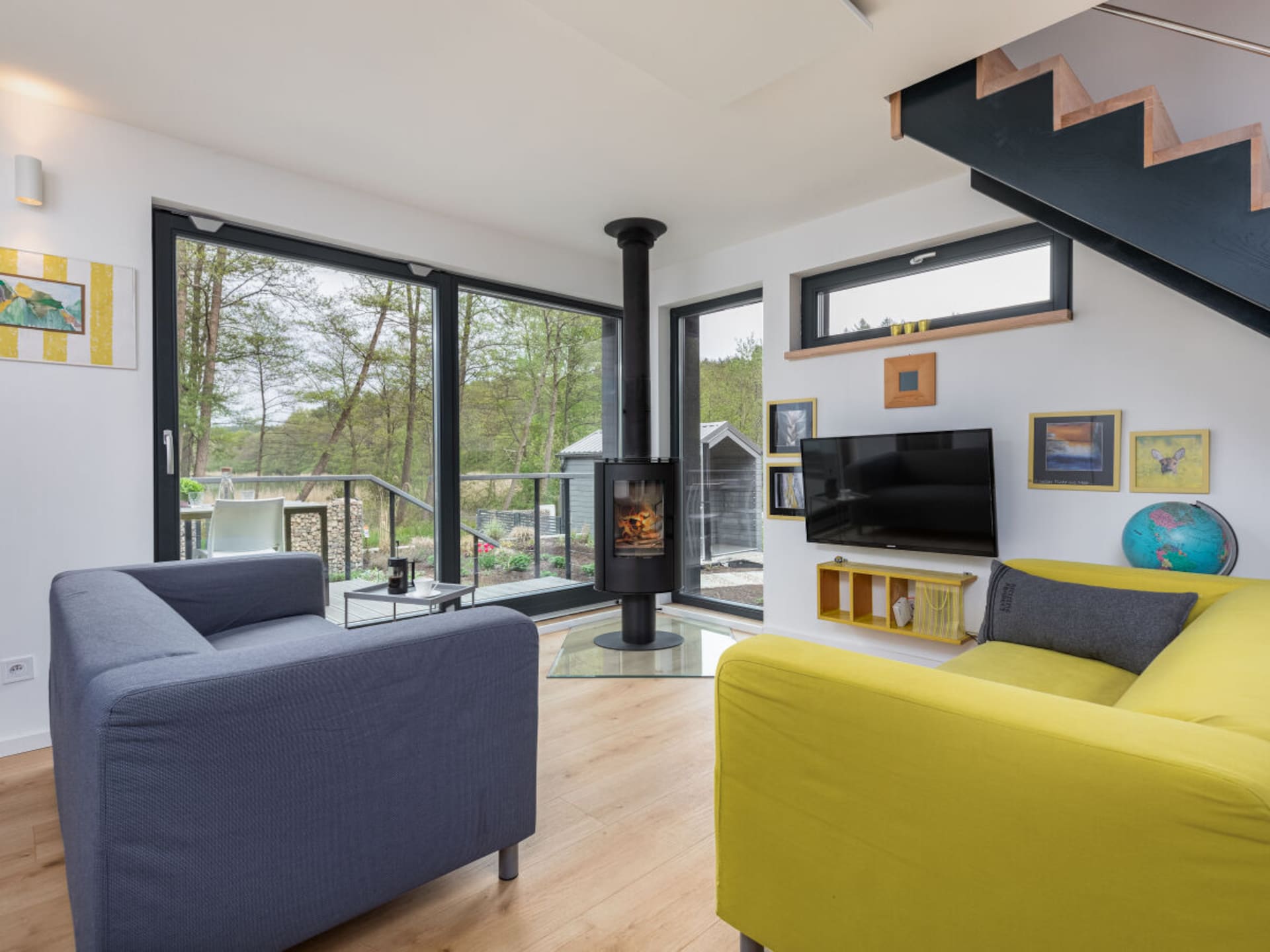 Op 900m van het centrum: Modern vakantiehuis in Wiselka voor 6 personen - foto 9
