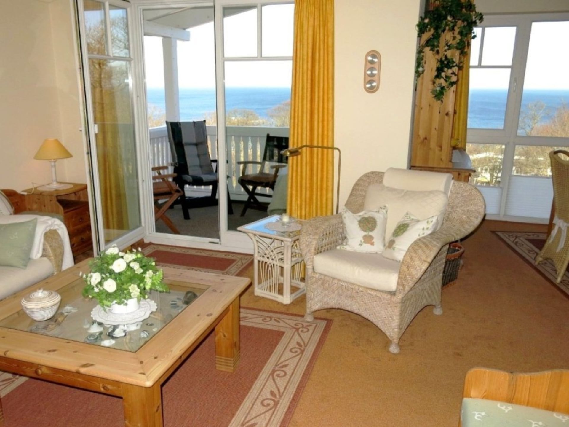 Centraal gelegen vakantiehuis in Göhren op Rügen met zeezicht - foto 16