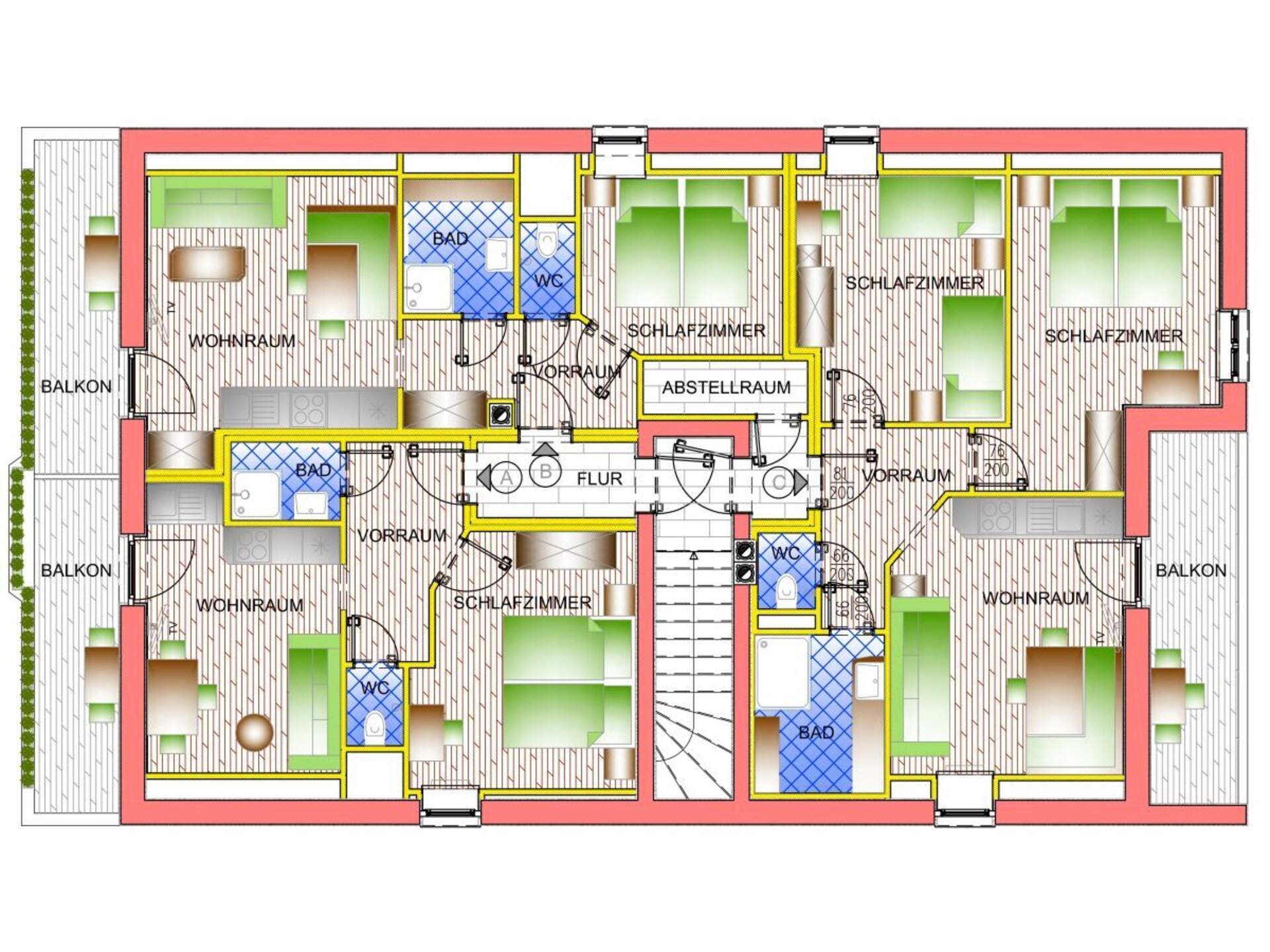 5-persoons vakantiehuis in het centrum van Mörbisch - foto 37