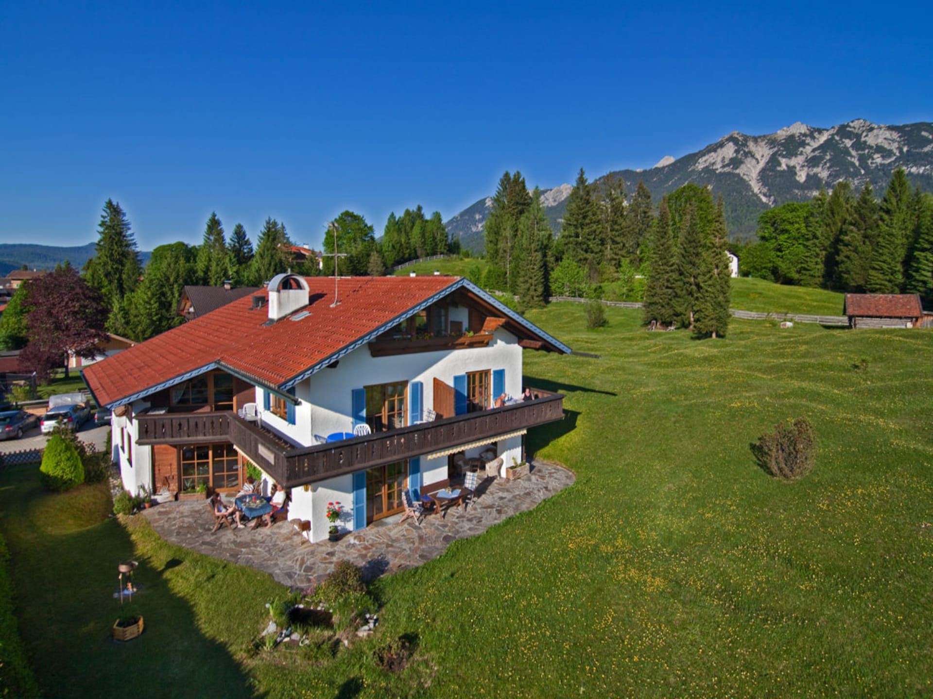 4-persoons vakantiehuis in Krün nabij de piste - foto 1