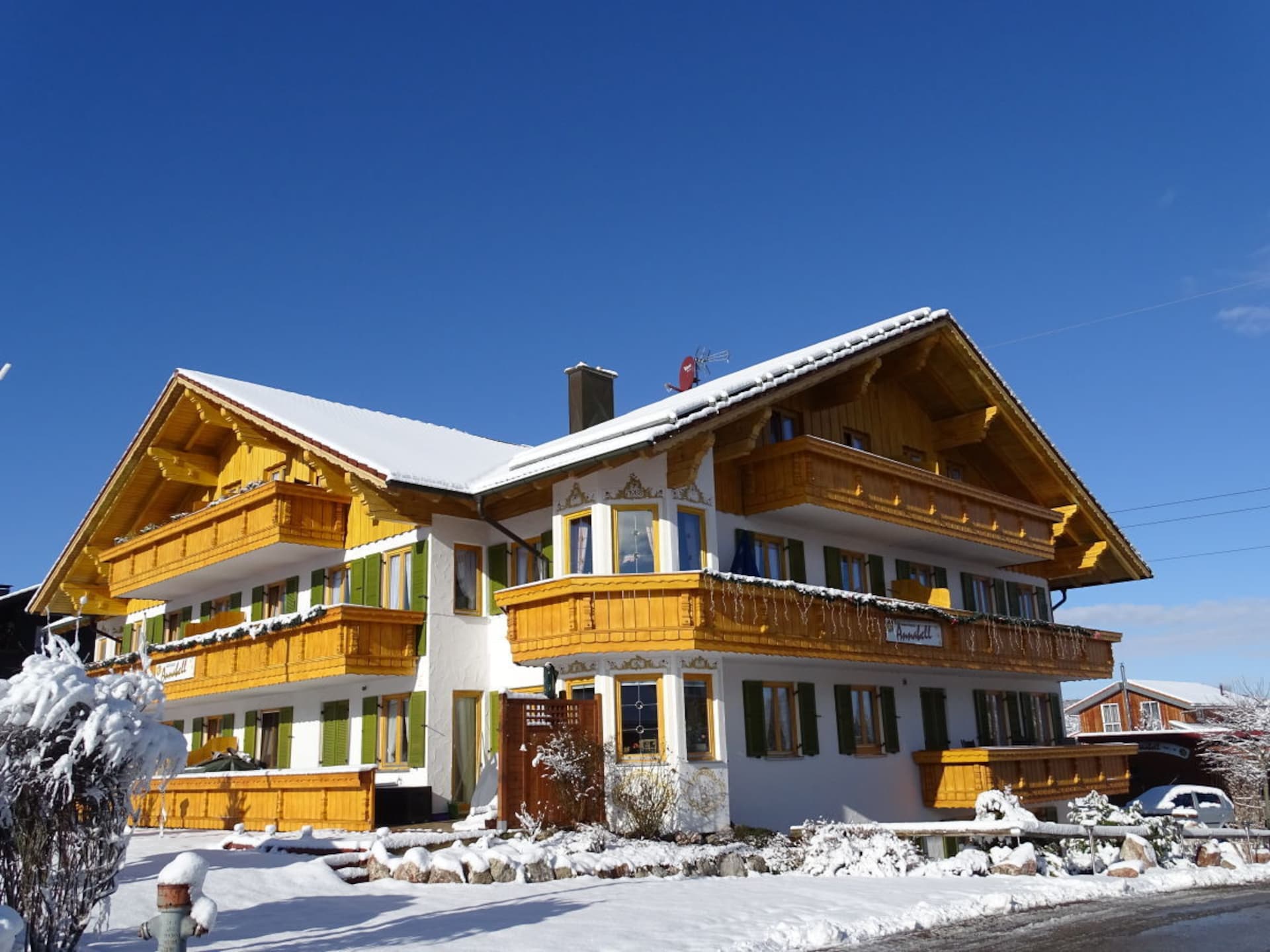 Op 1,0 km van de piste: sfeervol vakantiehuis in Nesselwang - foto 2