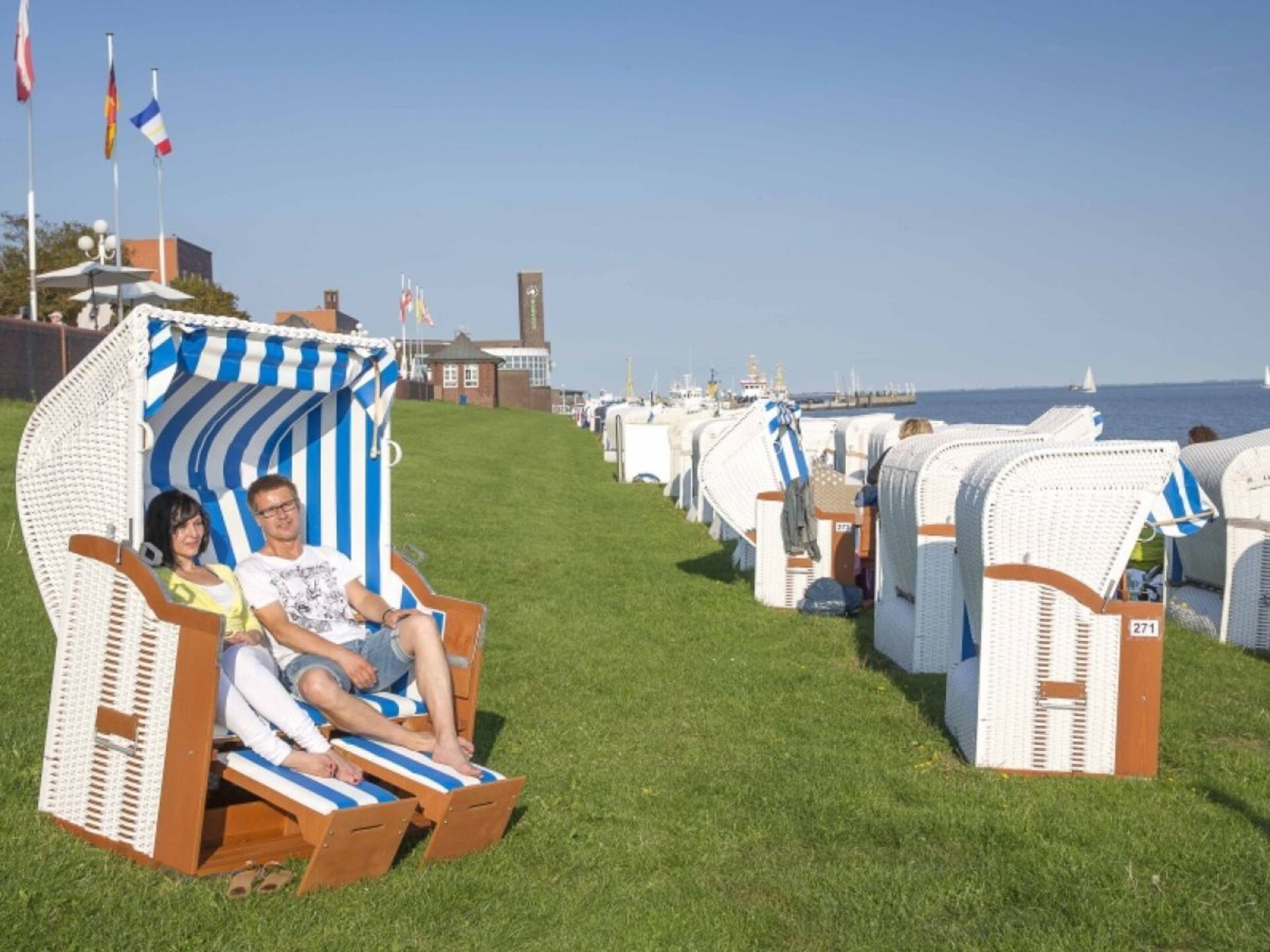 Ruim vakantiehuis in Wilhelmshaven met panoramisch uitzicht - foto 19
