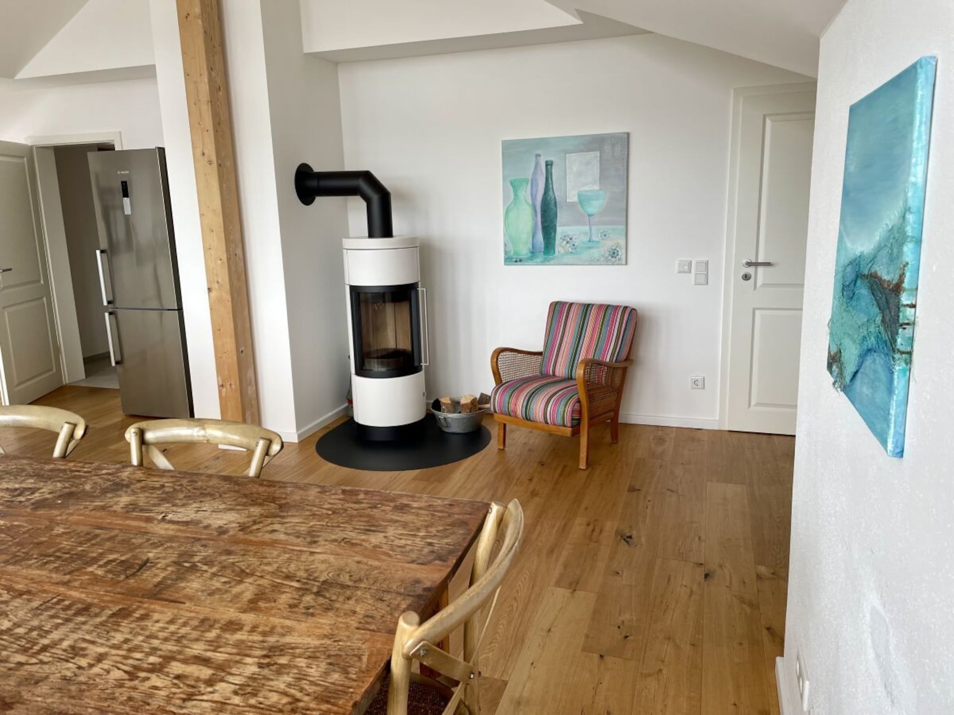 6-persoons vakantiehuis in Chieming met open haard en terras - foto 10
