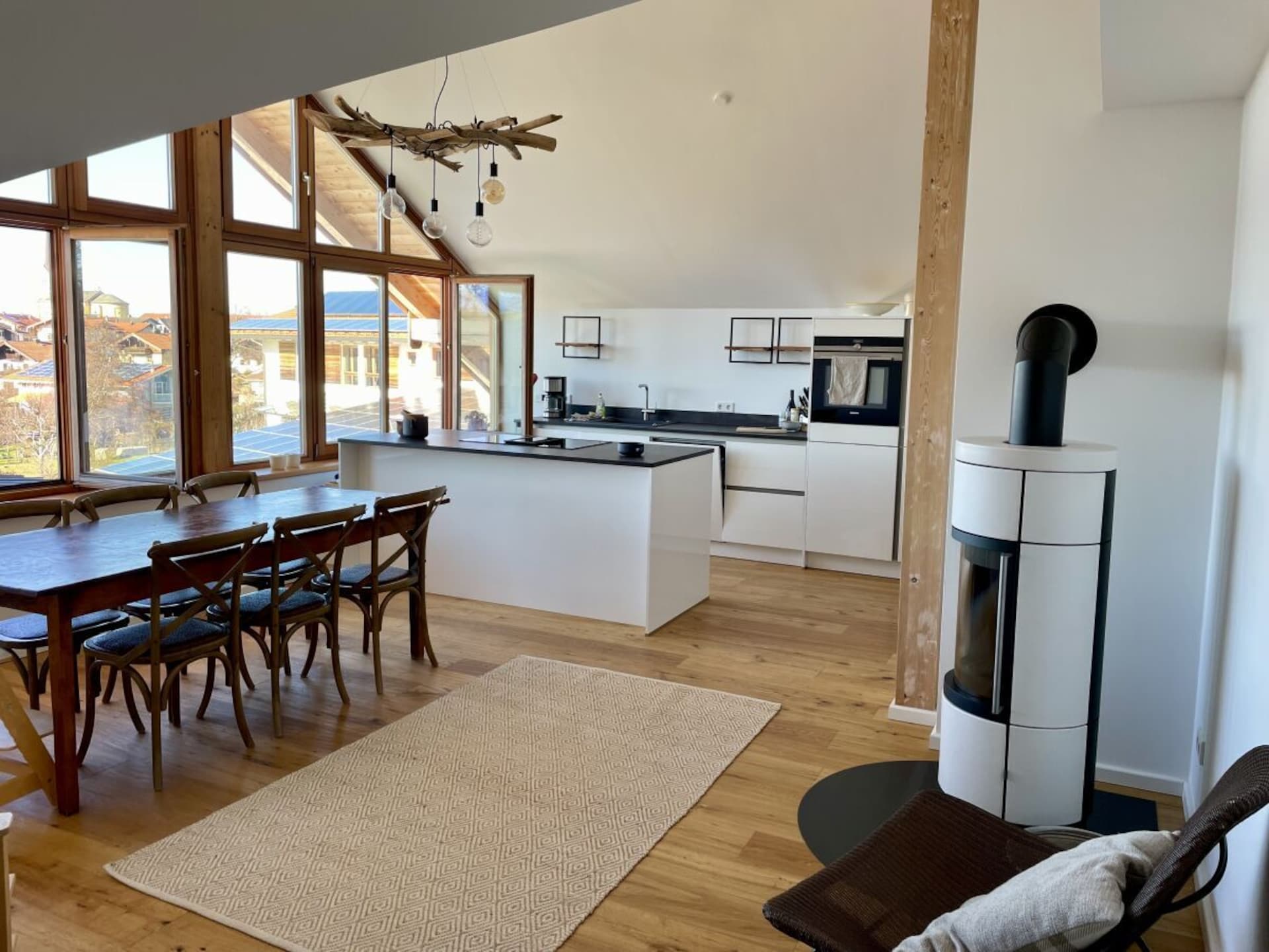 6-persoons vakantiehuis in Chieming met open haard en terras - foto 14