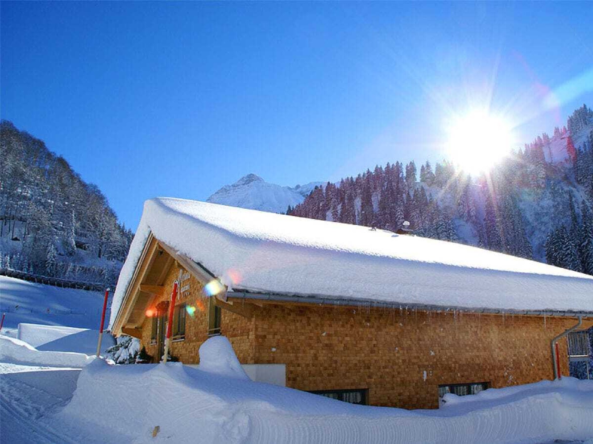 Comfortabel vakantiehuis met sauna in het berglandschap van Schröcken - foto 3