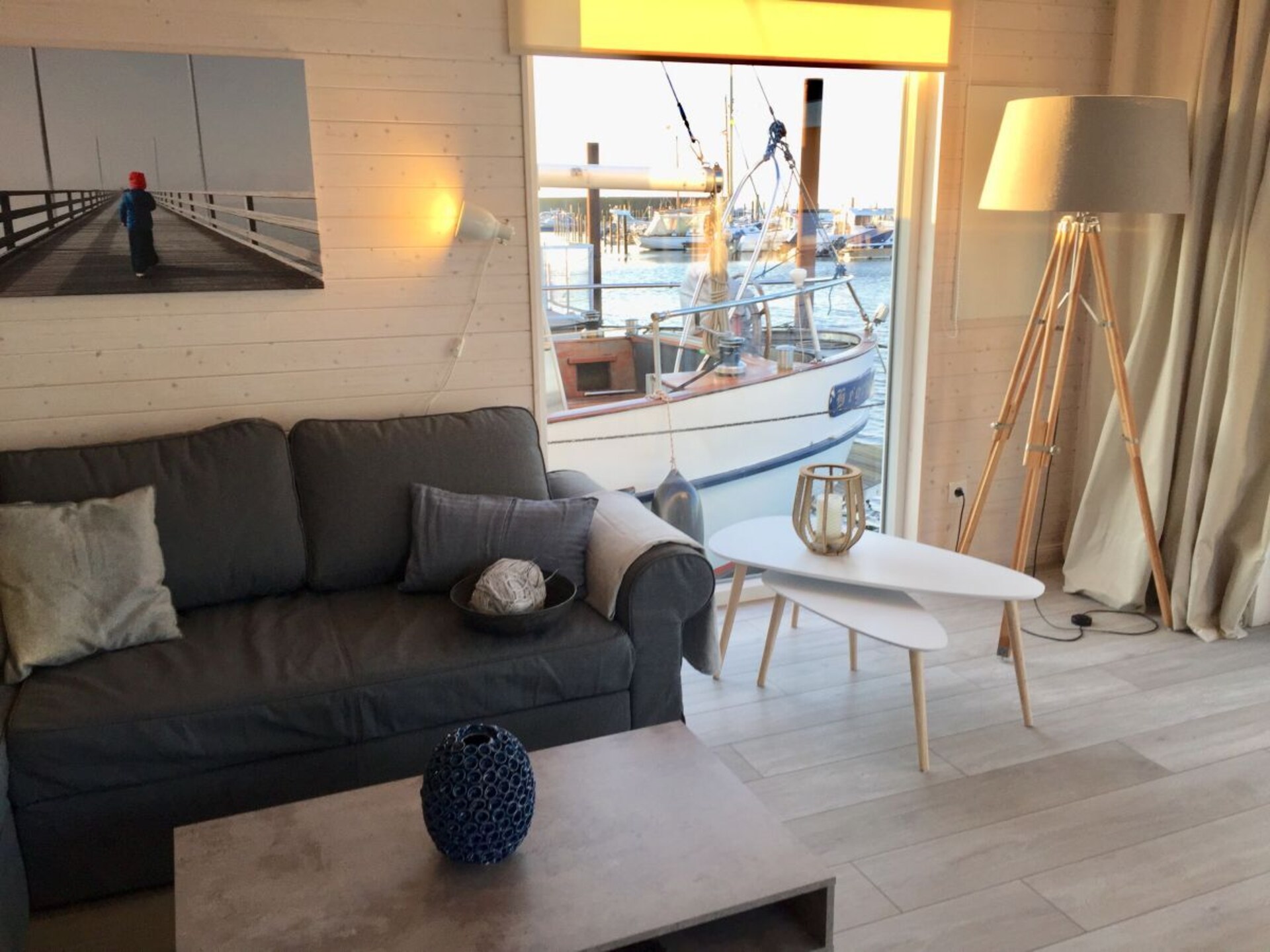 Op 1 km van het centrum: Unieke woonboot Sealoft in Grossenbrode - foto 14
