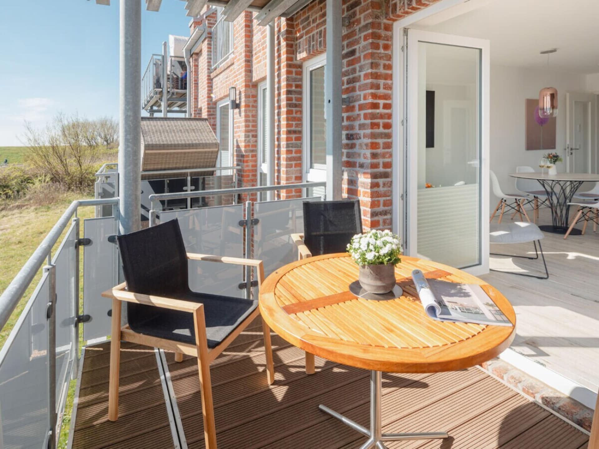 4-persoons vakantiehuis in Juist met sauna en uitzicht op de dijk - foto 2