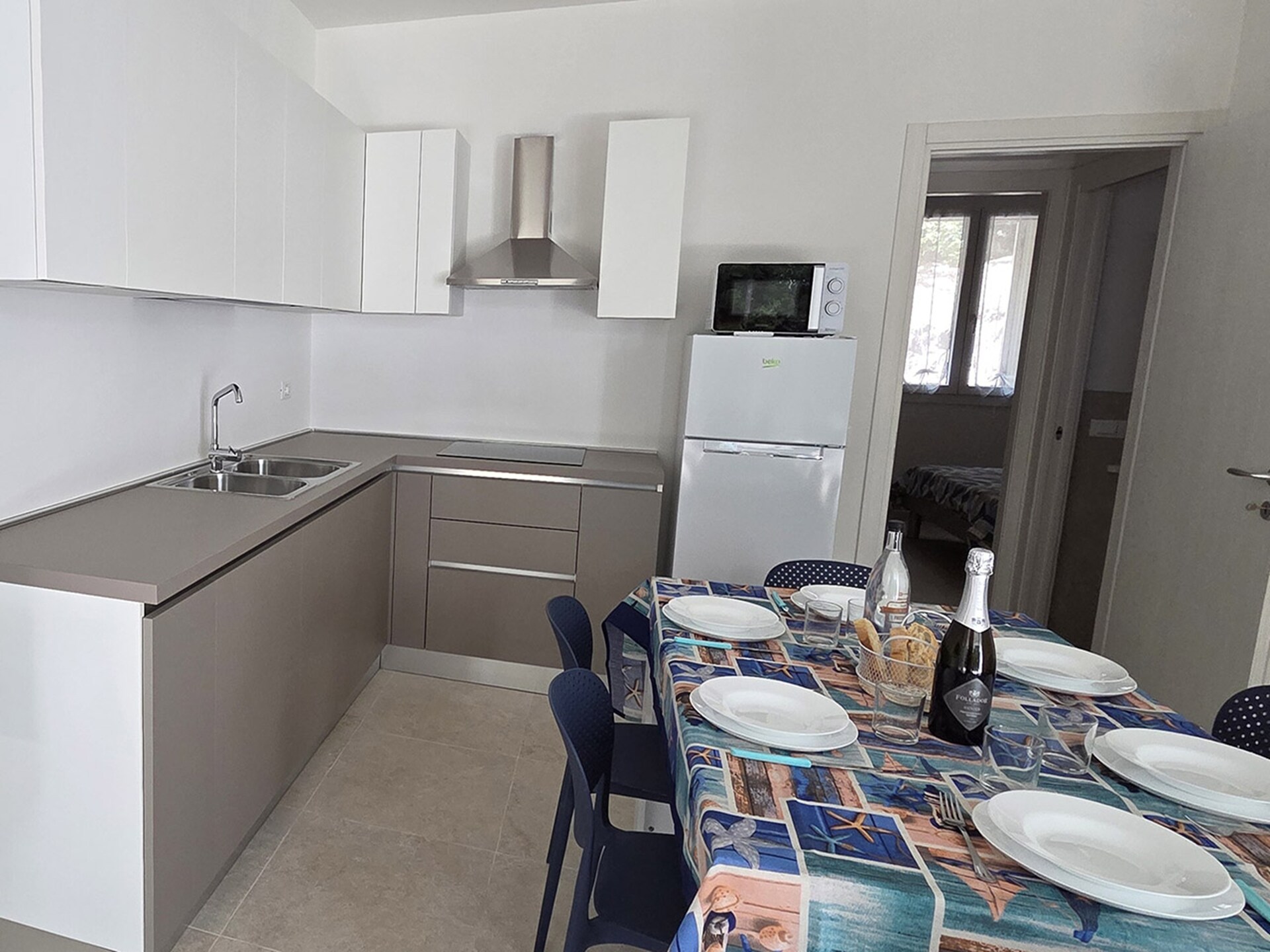 Aan het strand: Ruim appartement in Rosolina Mare voor 6 personen - foto 9