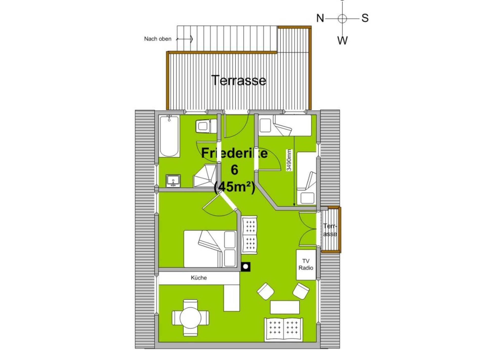 Gezellig vakantiehuis in Wangels / OT Friederikenhof voor 4 personen - foto 19