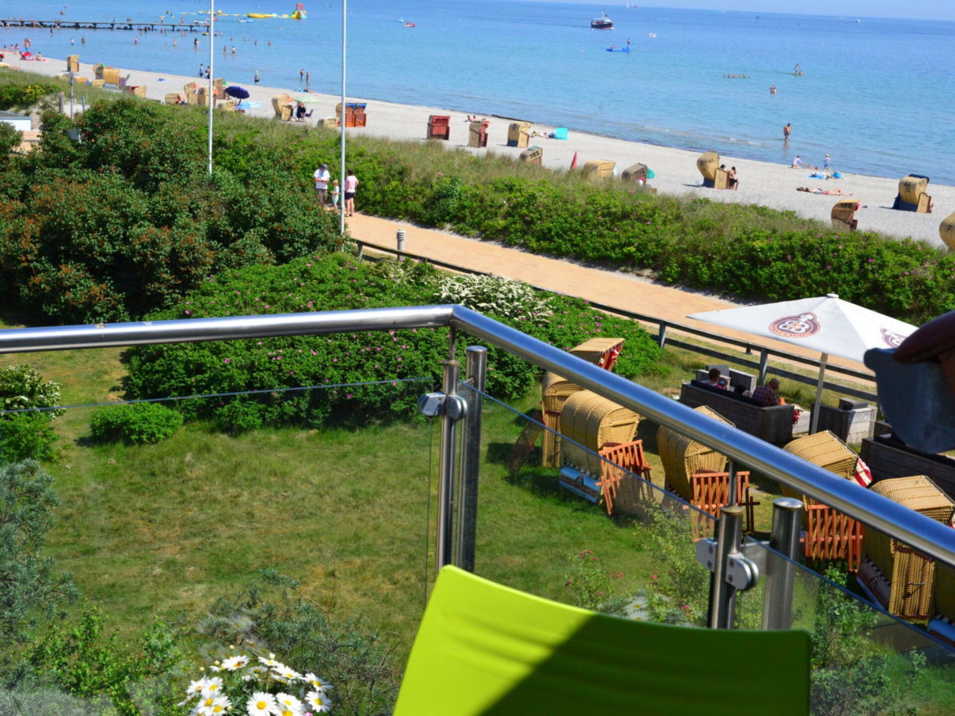 Luxe vakantiehuis Aussicht direct aan het zandstrand op Fehmarn - foto 2