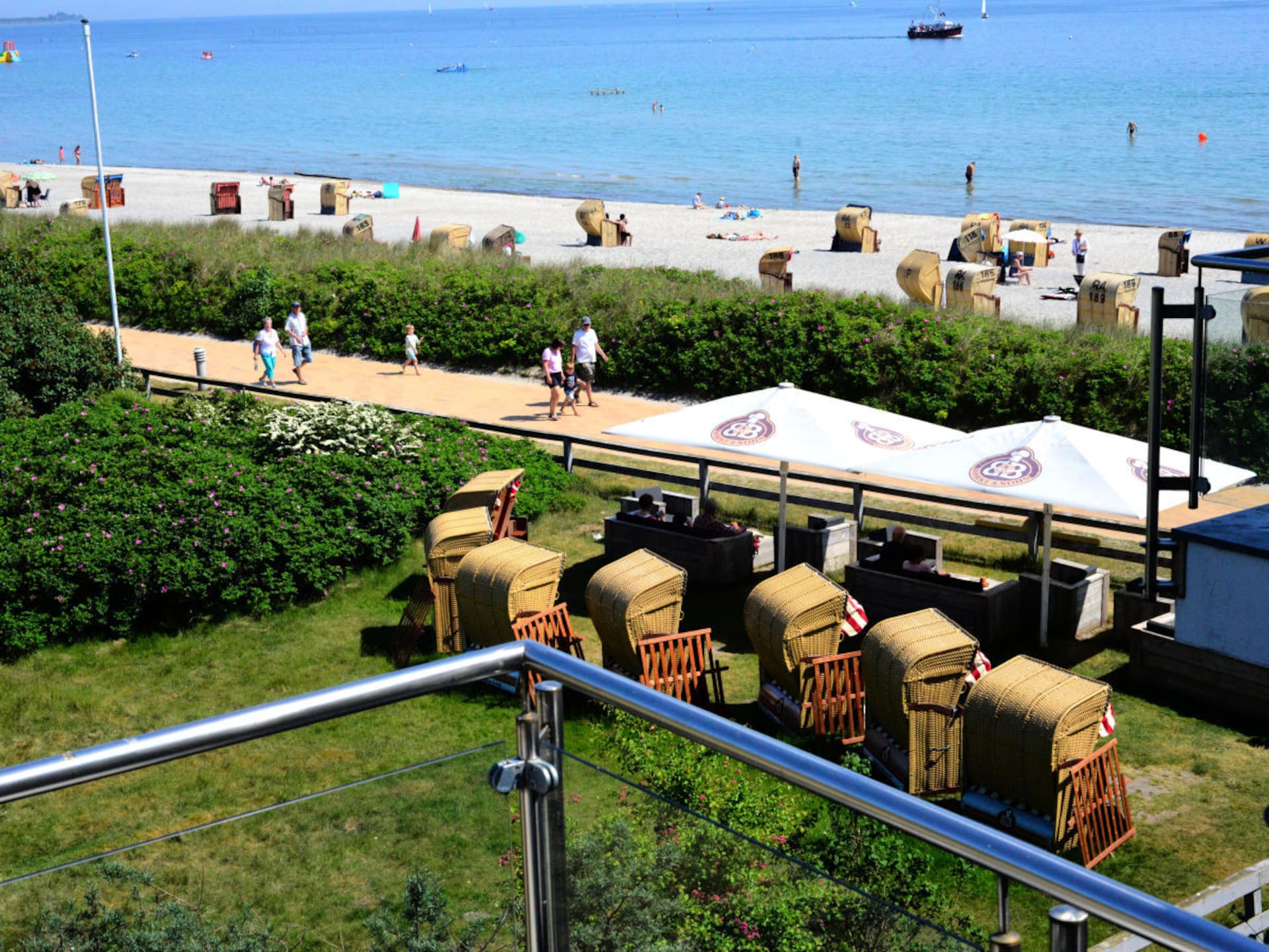 Luxe vakantiehuis Aussicht direct aan het zandstrand op Fehmarn - foto 3