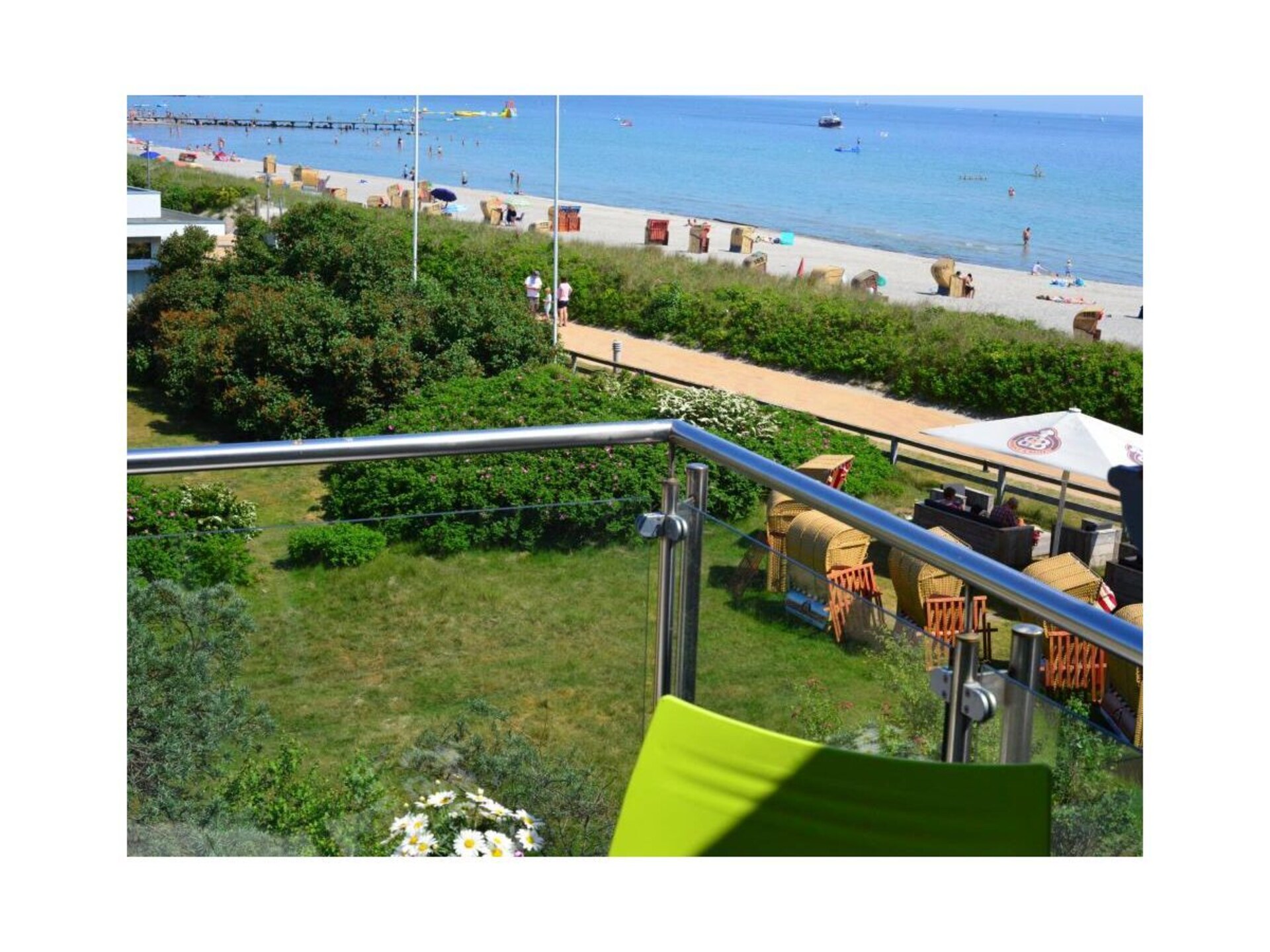 Luxe vakantiehuis Aussicht direct aan het zandstrand op Fehmarn - foto 22