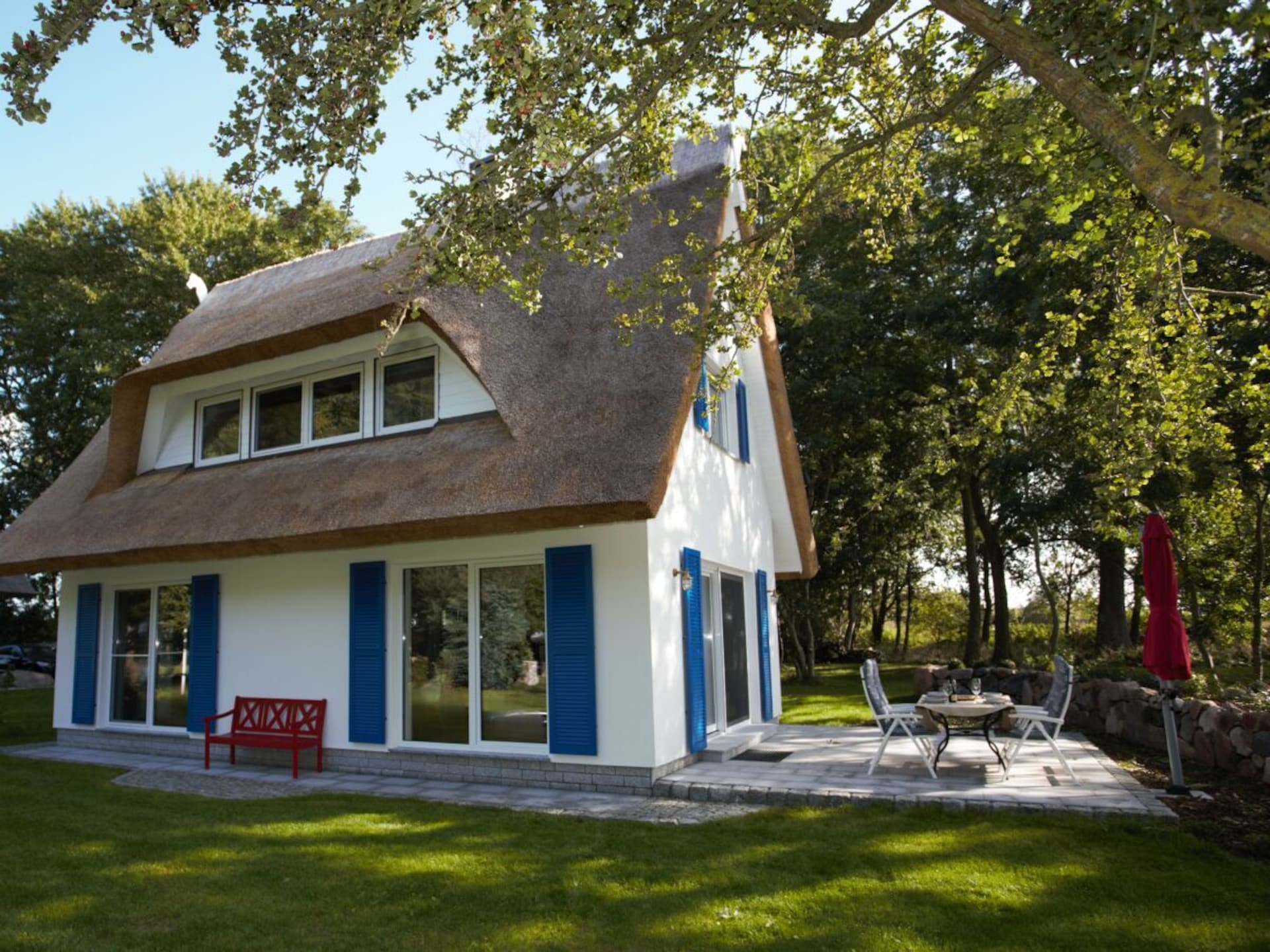 Sfeervol vakantiehuis met rieten dak en sauna in Dranske - foto 4