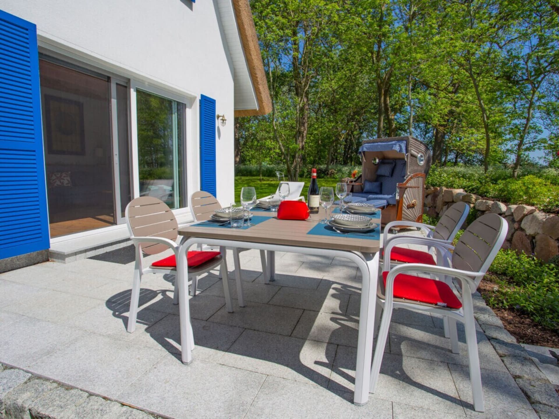 Sfeervol vakantiehuis met rieten dak en sauna in Dranske - foto 6