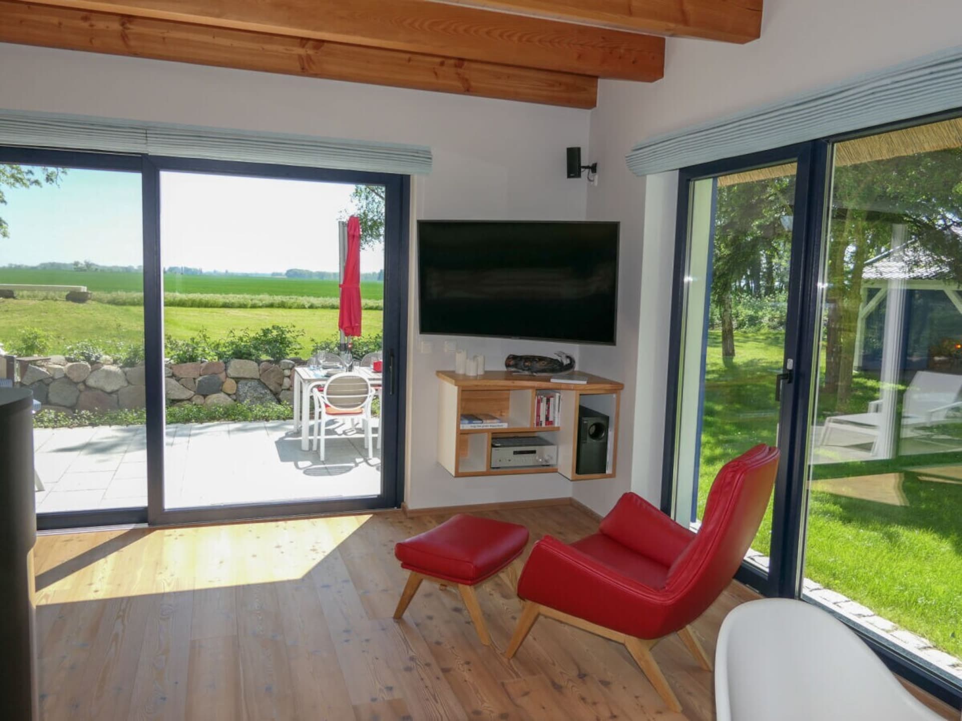 Sfeervol vakantiehuis met rieten dak en sauna in Dranske - foto 12