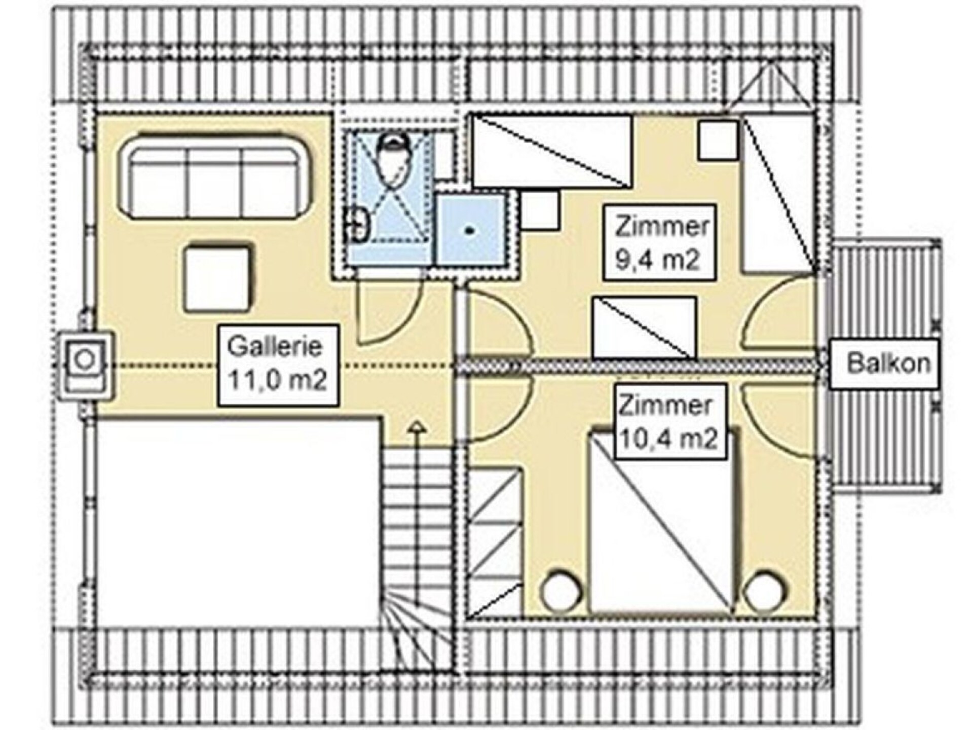 8-persoons vakantiehuis in Baabe met sauna en whirlpool - foto 22