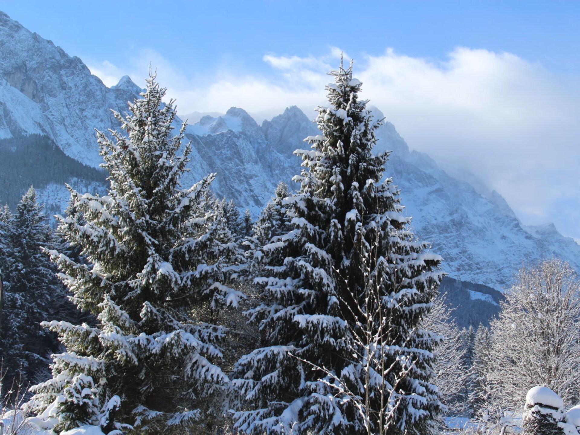 2-persoons vakantiehuis in Grainau met uitzicht op de Zugspitze - foto 17