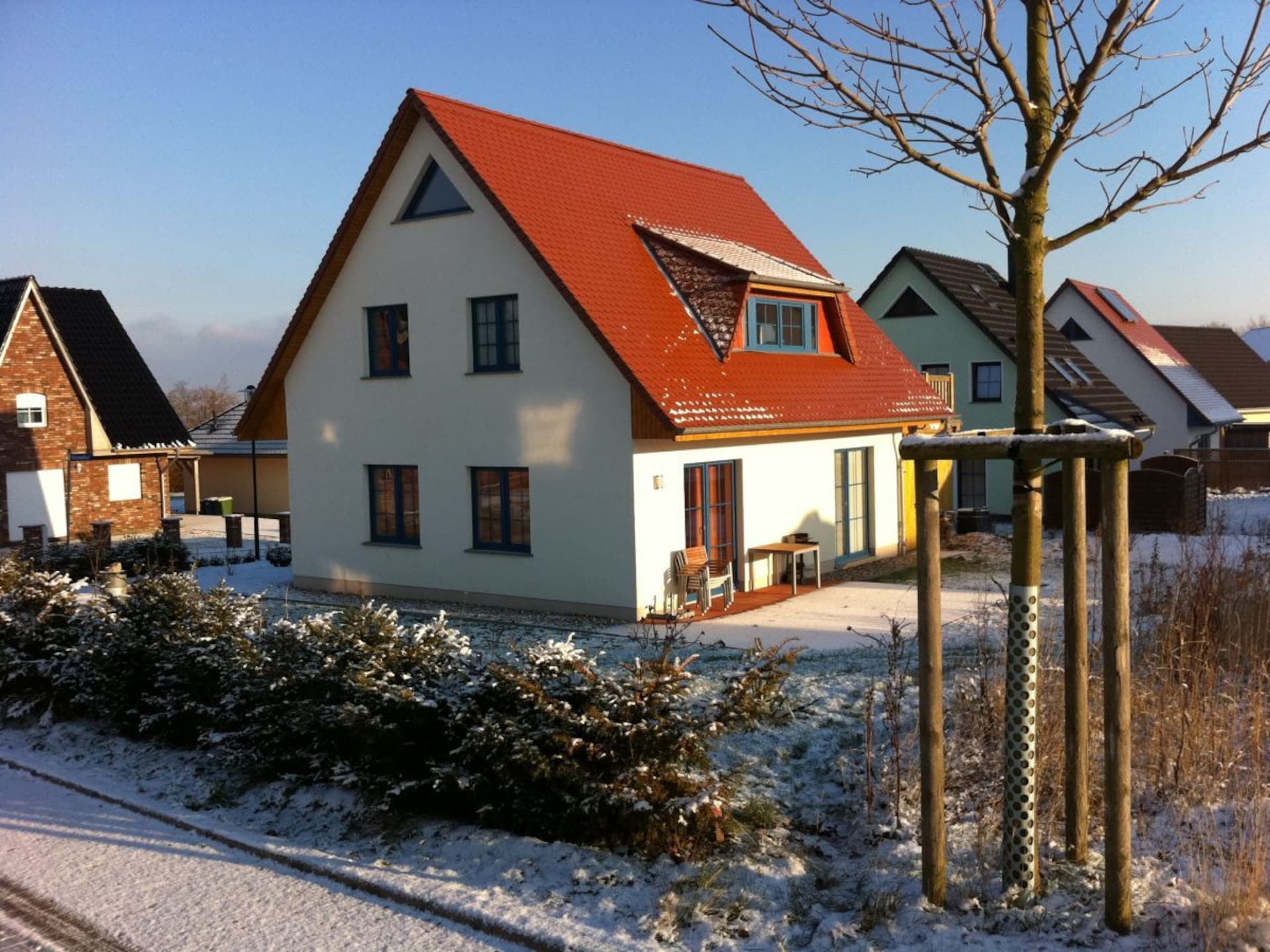 Licht vakantiehuis in Wohlenberg met balkon en zeezicht - foto 3