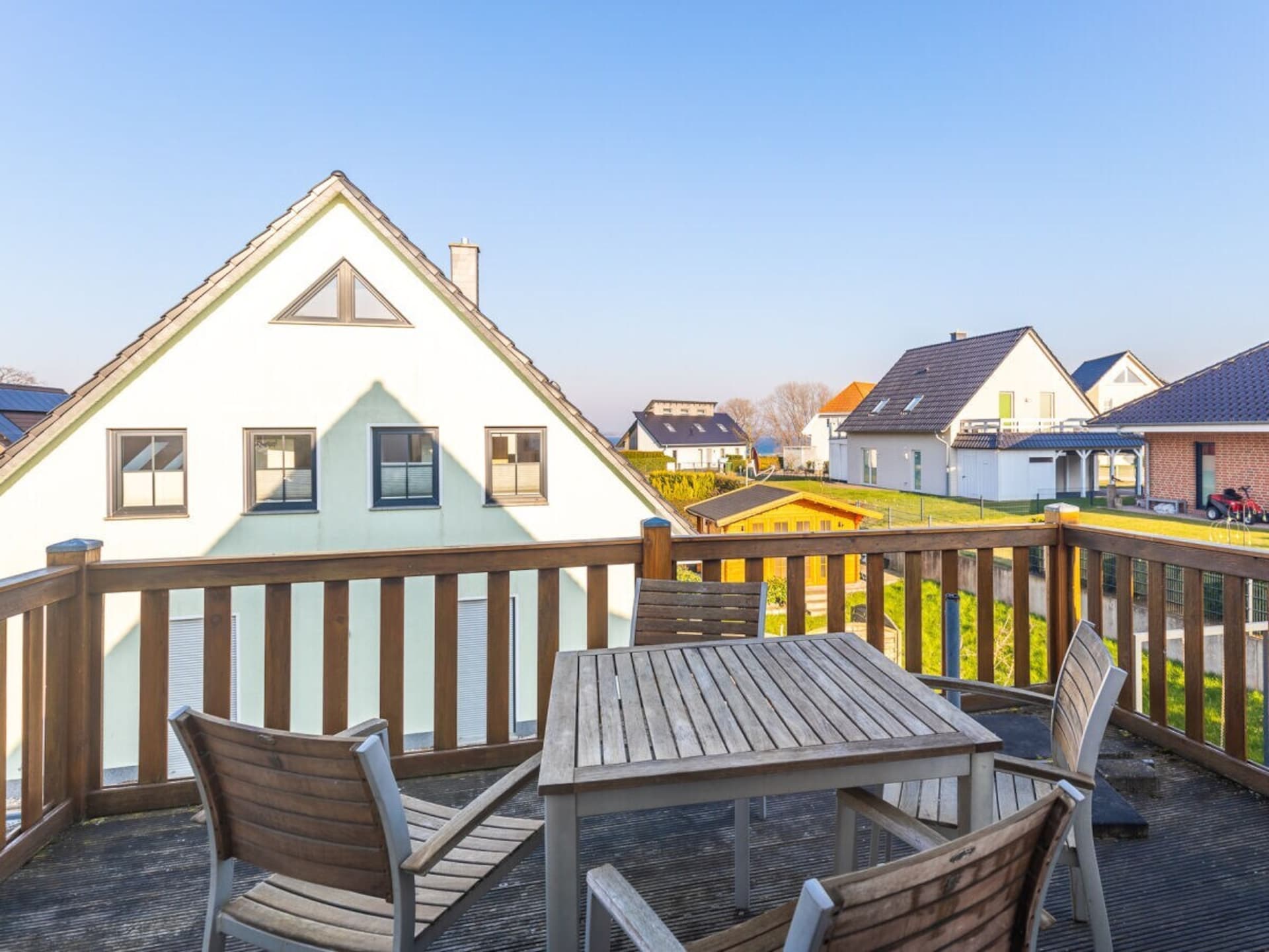 Licht vakantiehuis in Wohlenberg met balkon en zeezicht - foto 5
