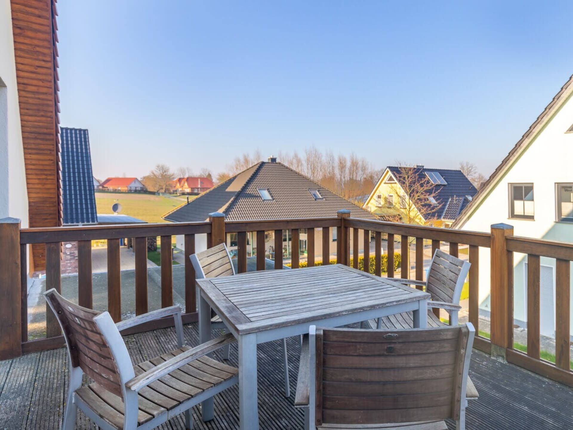 Licht vakantiehuis in Wohlenberg met balkon en zeezicht - foto 6