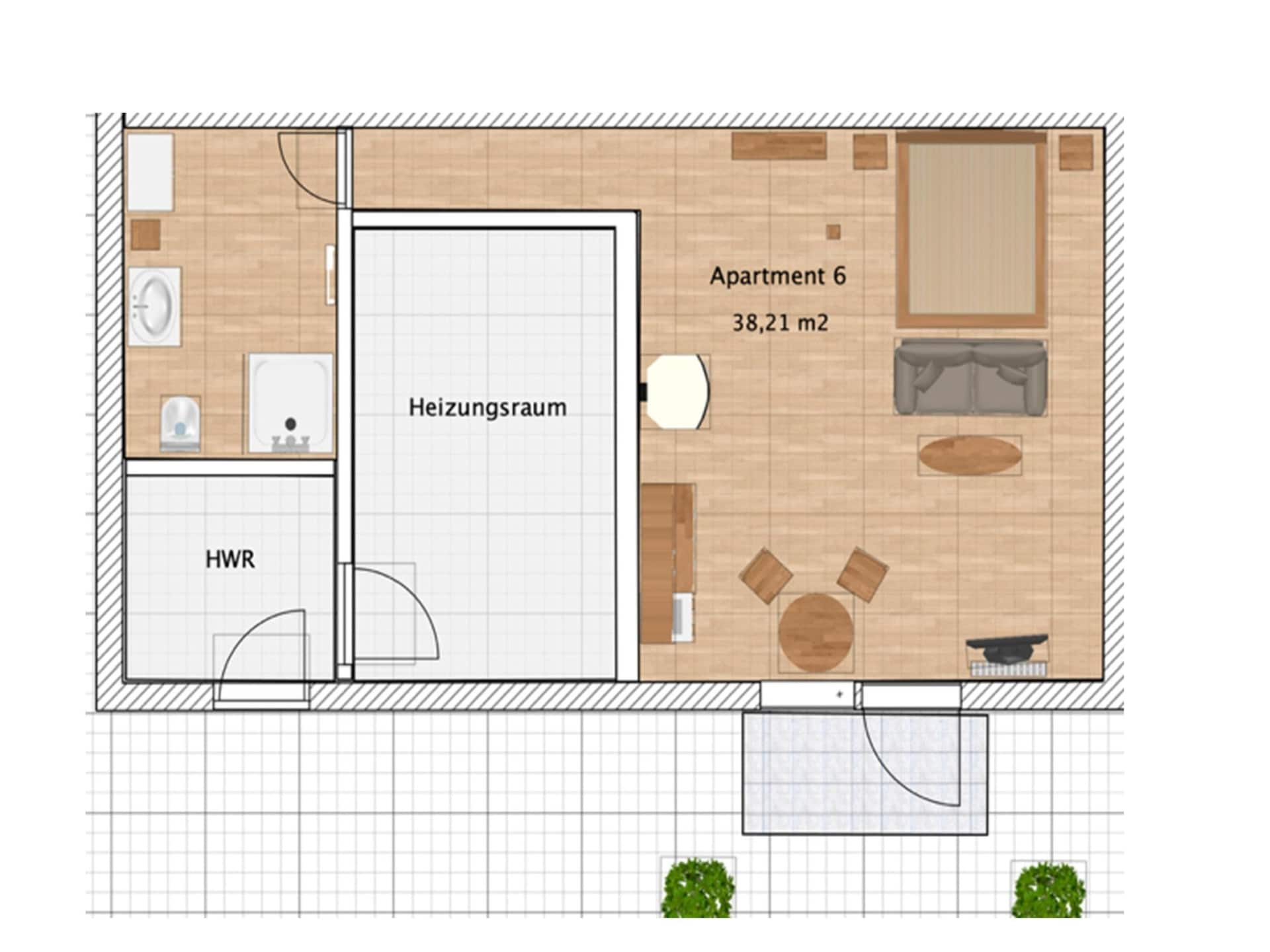 Appartement Nr 6 - foto 21