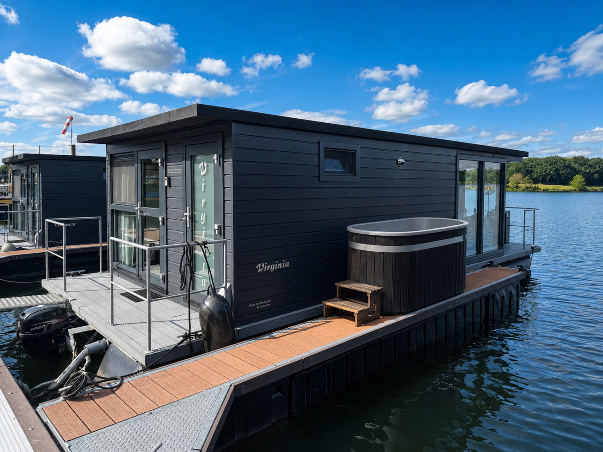 Houseboat Marina Mookerplas with Duo Hot Tub | 4 - 6 people - foto 9