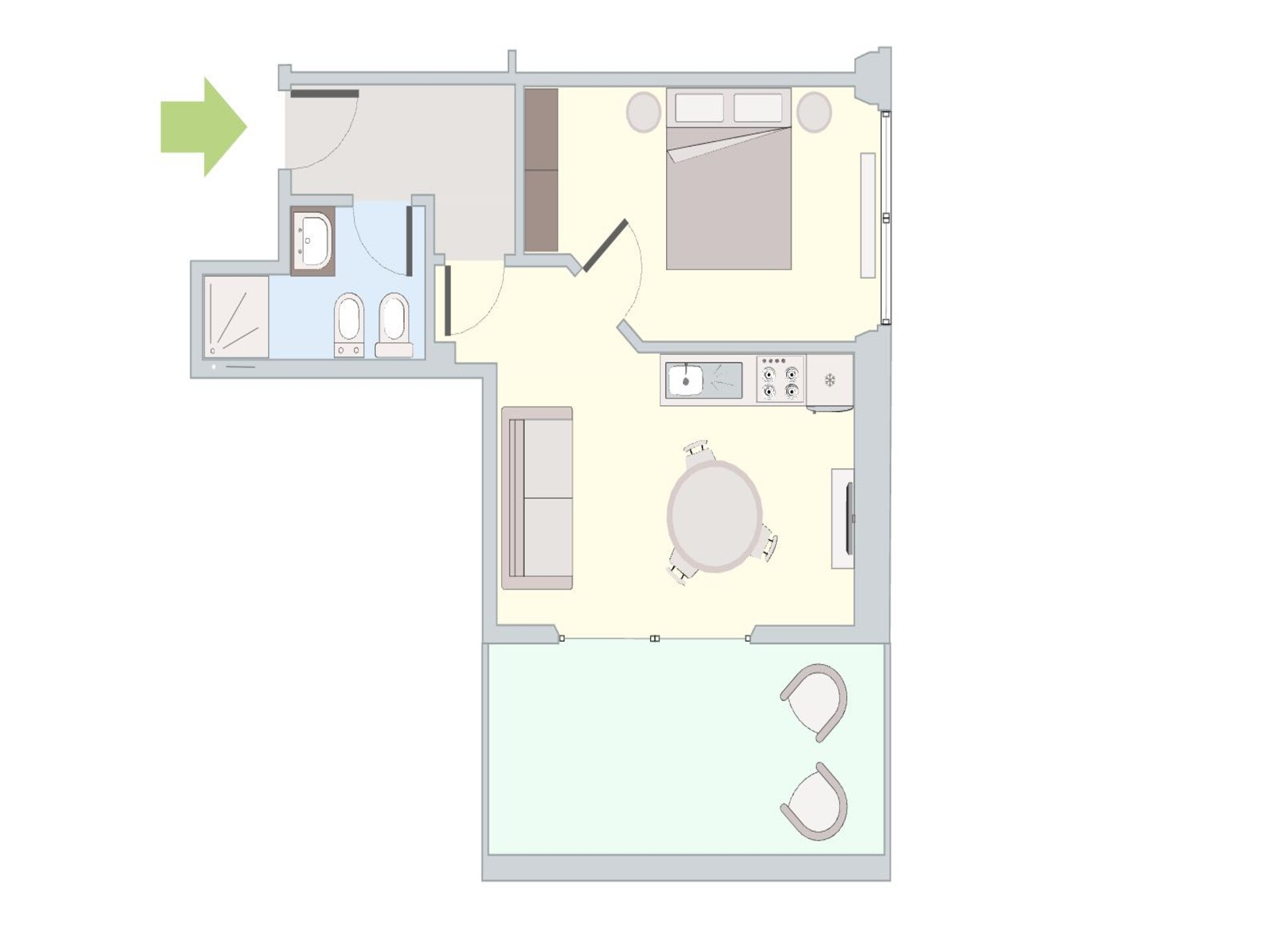 MILAN-BERGONZOLI-ONTHEGRASS - 1 Bedroom Apartment with terrace - foto 2