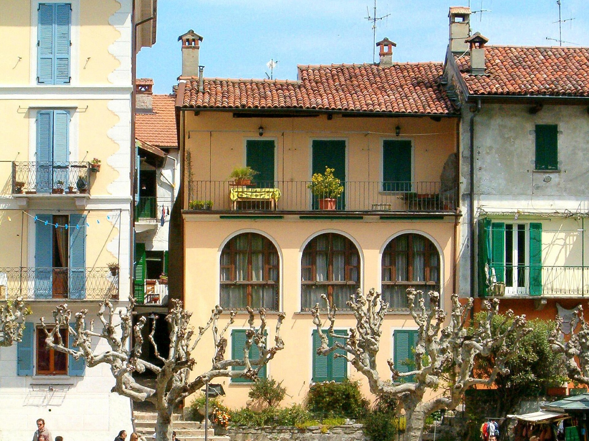 Casa Lamberti dei Pescatori - Terrazzo: sfeervol appartement op Visserseiland Lago Maggiore - foto 13