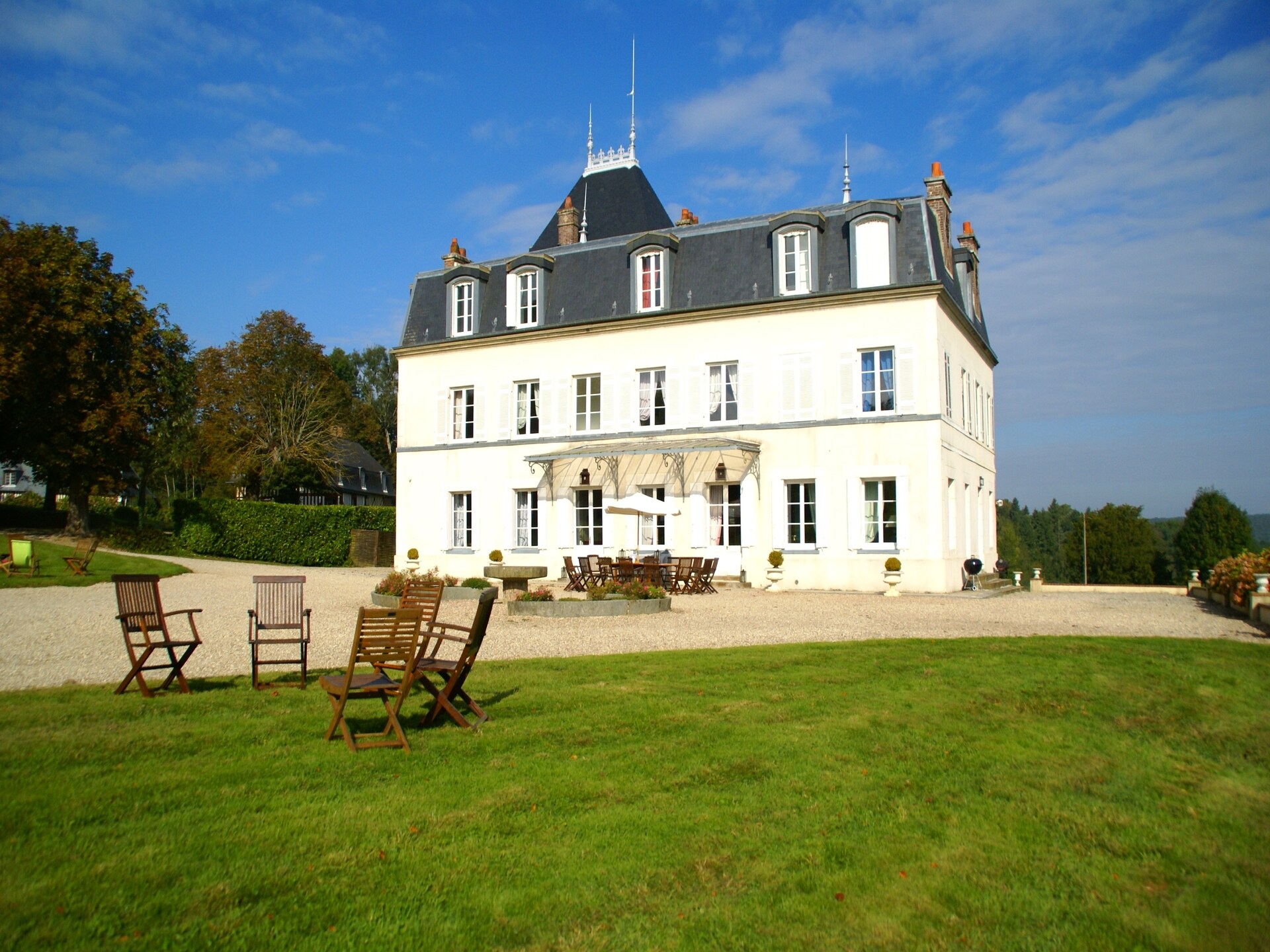 Majestueus erfgoedkasteel voor 19 personen in de bossen van Normandië - foto 3