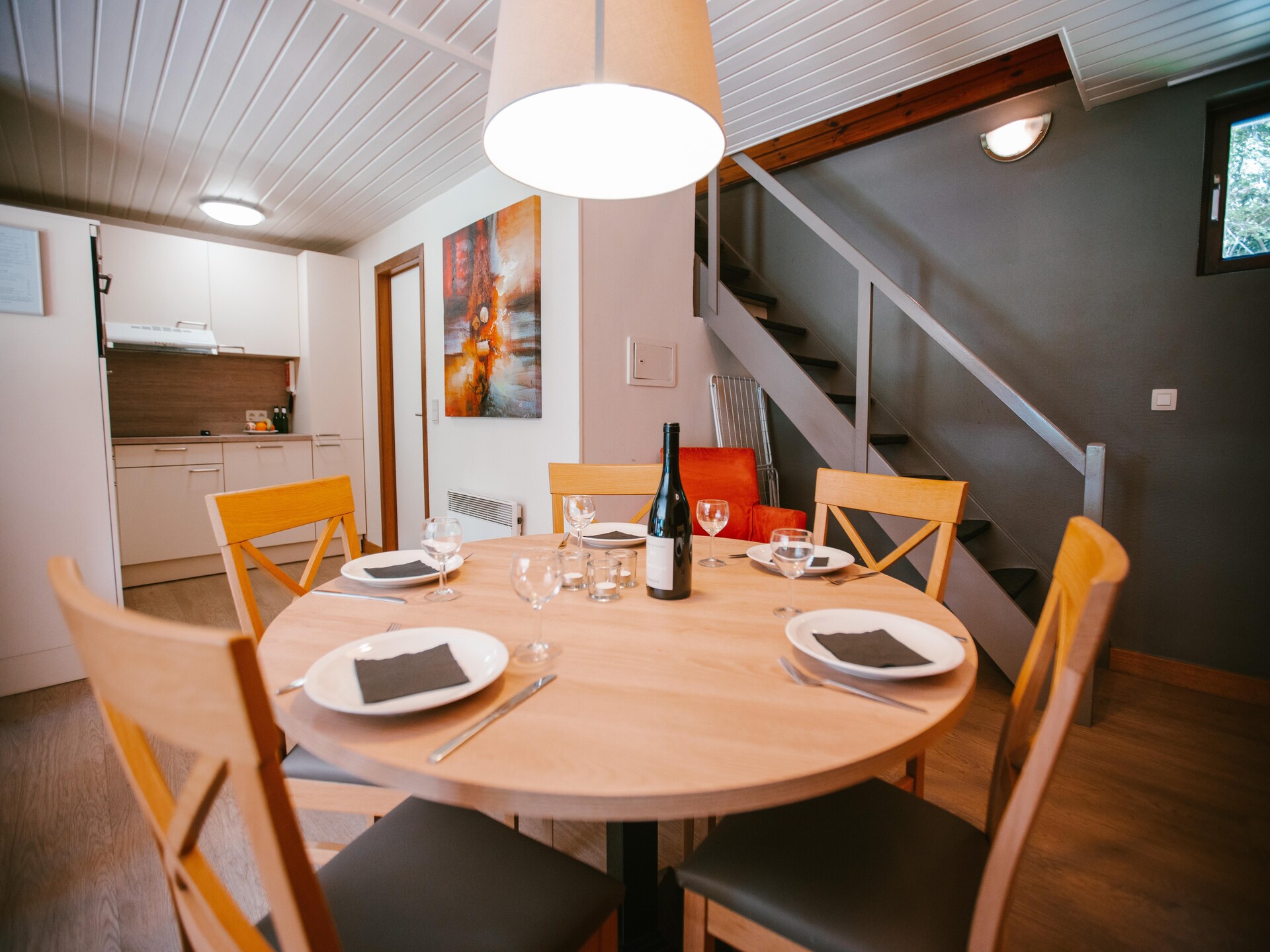 Vrijstaand chalet voor 6 in de bossen van Malmedy met privétuin - foto 5