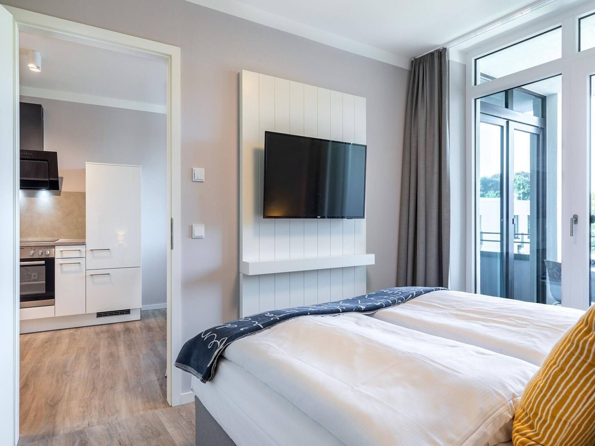 Godewindpark Travemünde Deluxe-Apartment 2.12 mit eigener e-Ladesäule in der Tiefgarage und XL-Strandkorb am Strand - foto 15