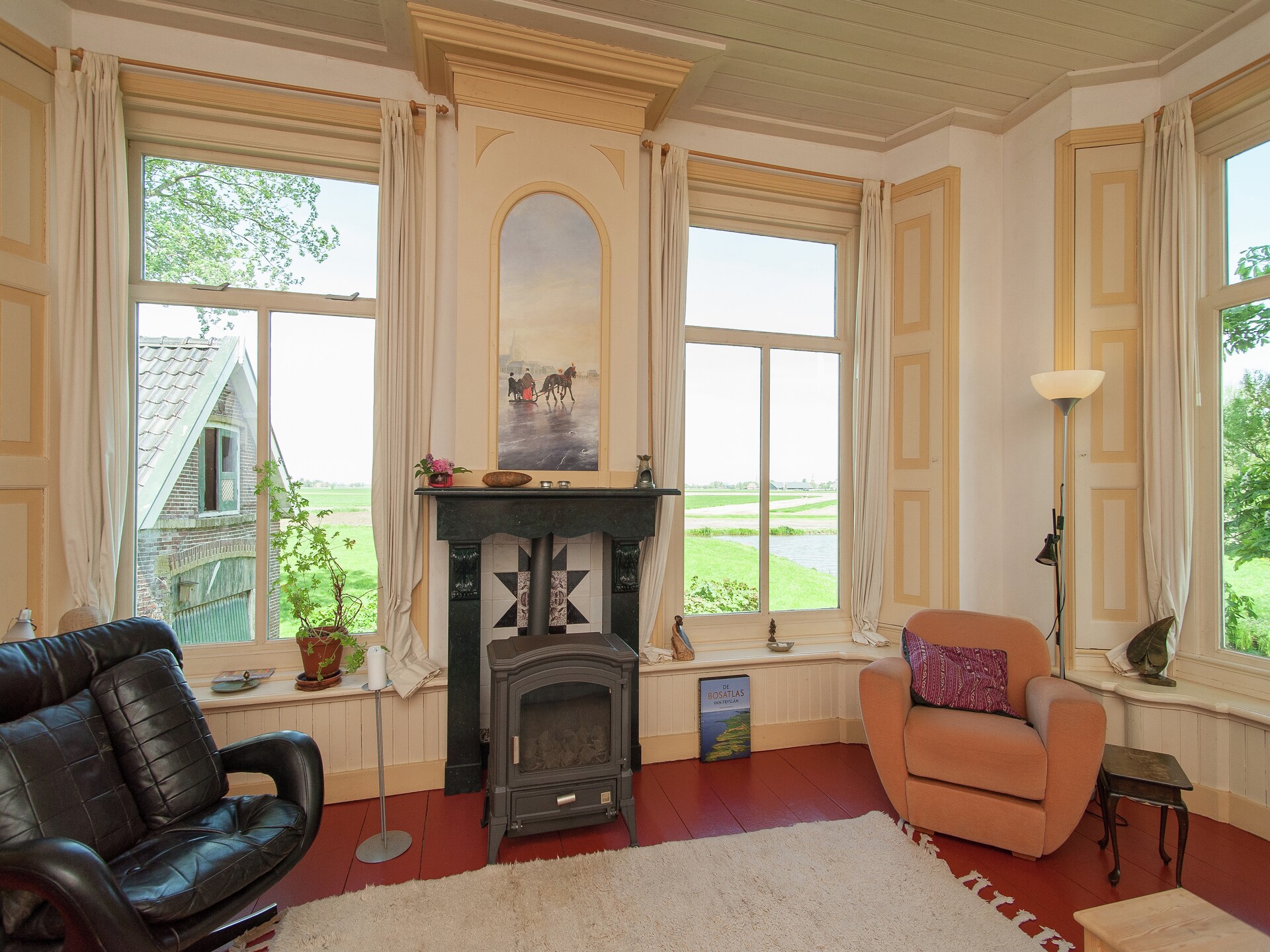 Pronkkeamer Skrins: authentiek vakantiehuis in het Friese boerenland - foto 11