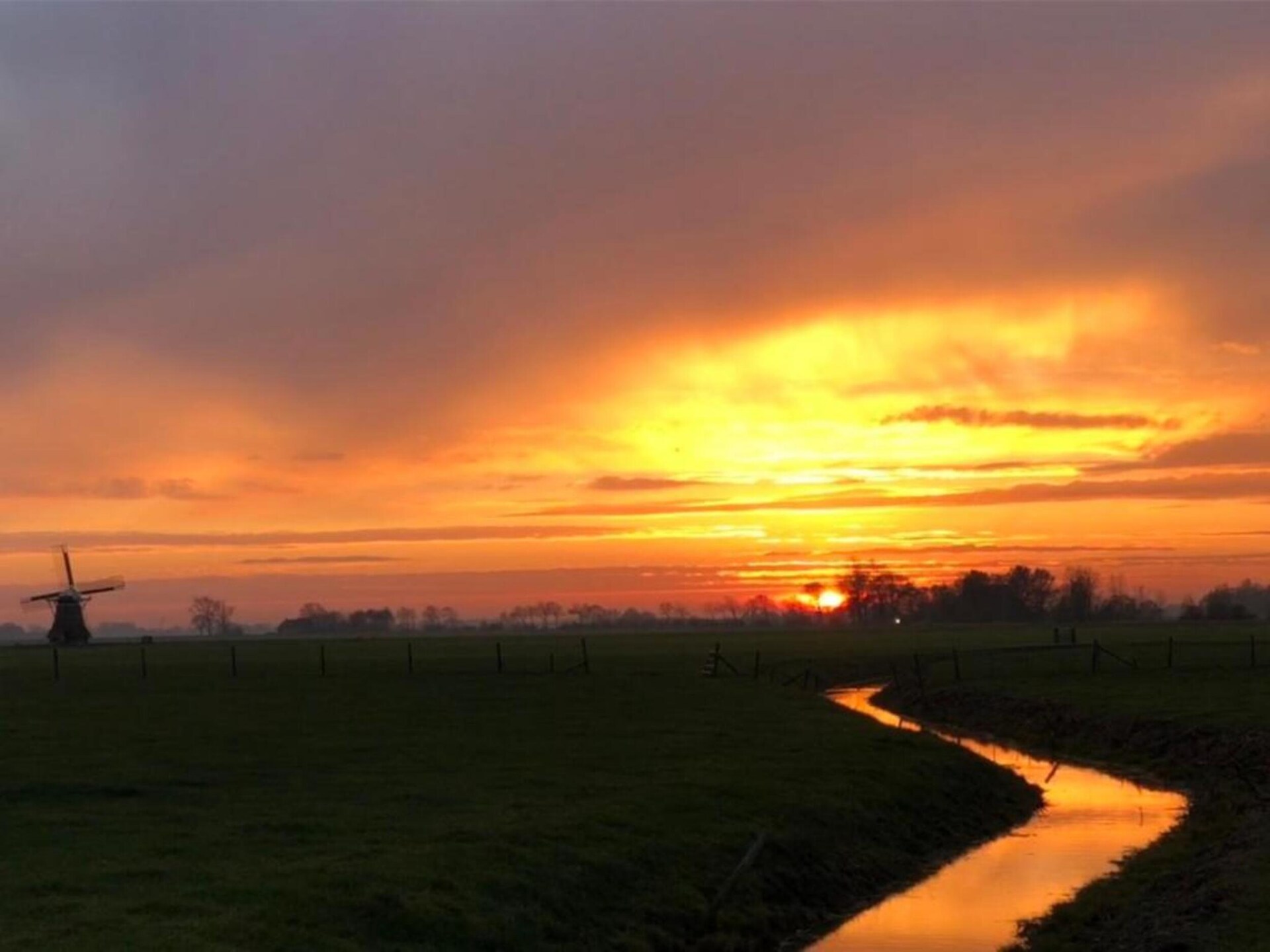 Pronkkeamer Skrins: authentiek vakantiehuis in het Friese boerenland - foto 28